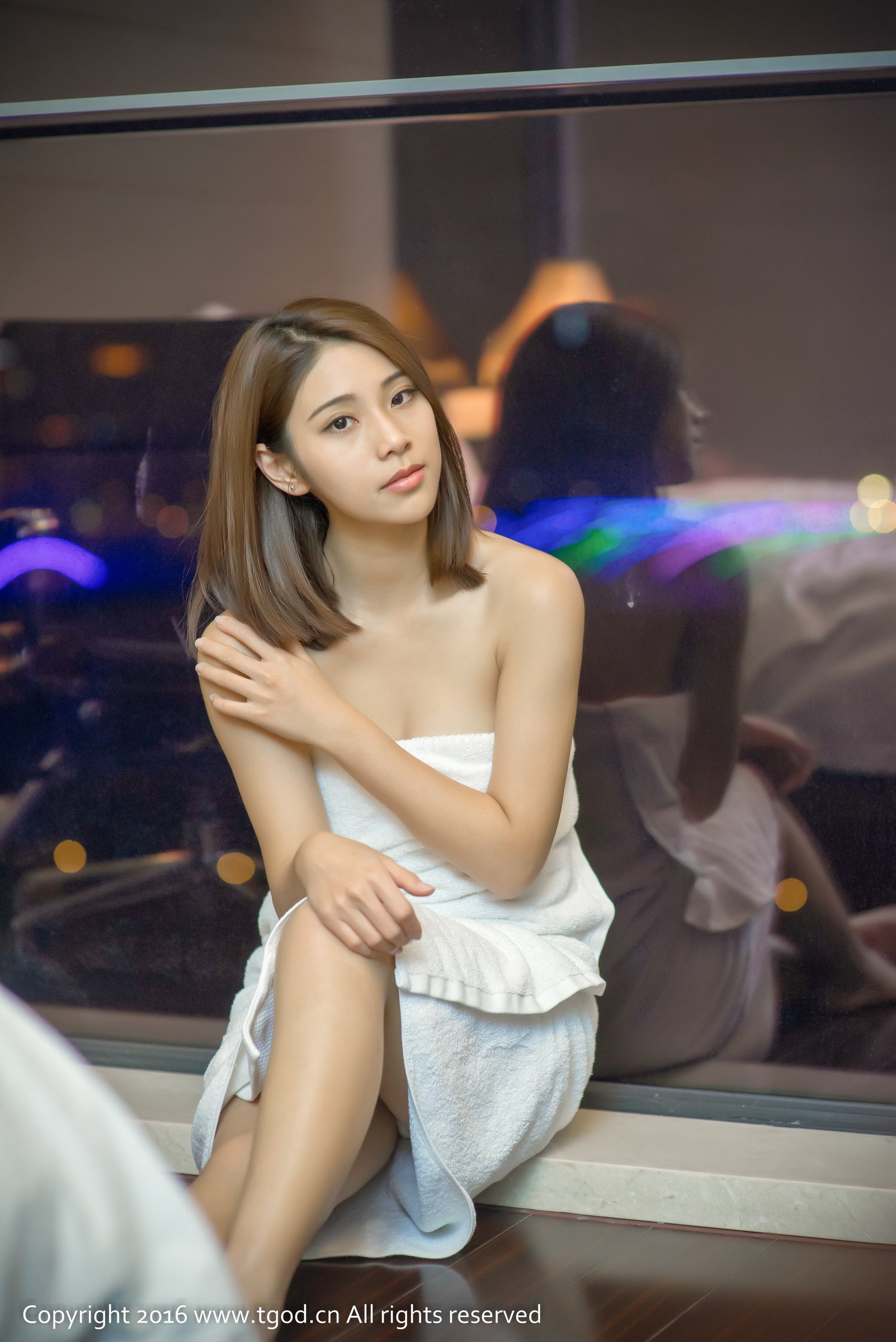 Lee小棠 [TGOD推女神]高清写真图美色震荡的微笑