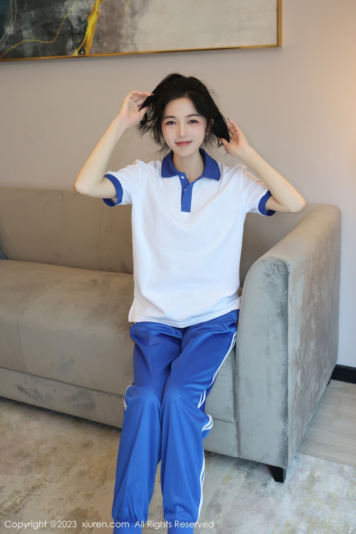 [XiuRen]高清写真图 2023.06.05 No.6855 茜茜Kimi 学妹装美腿