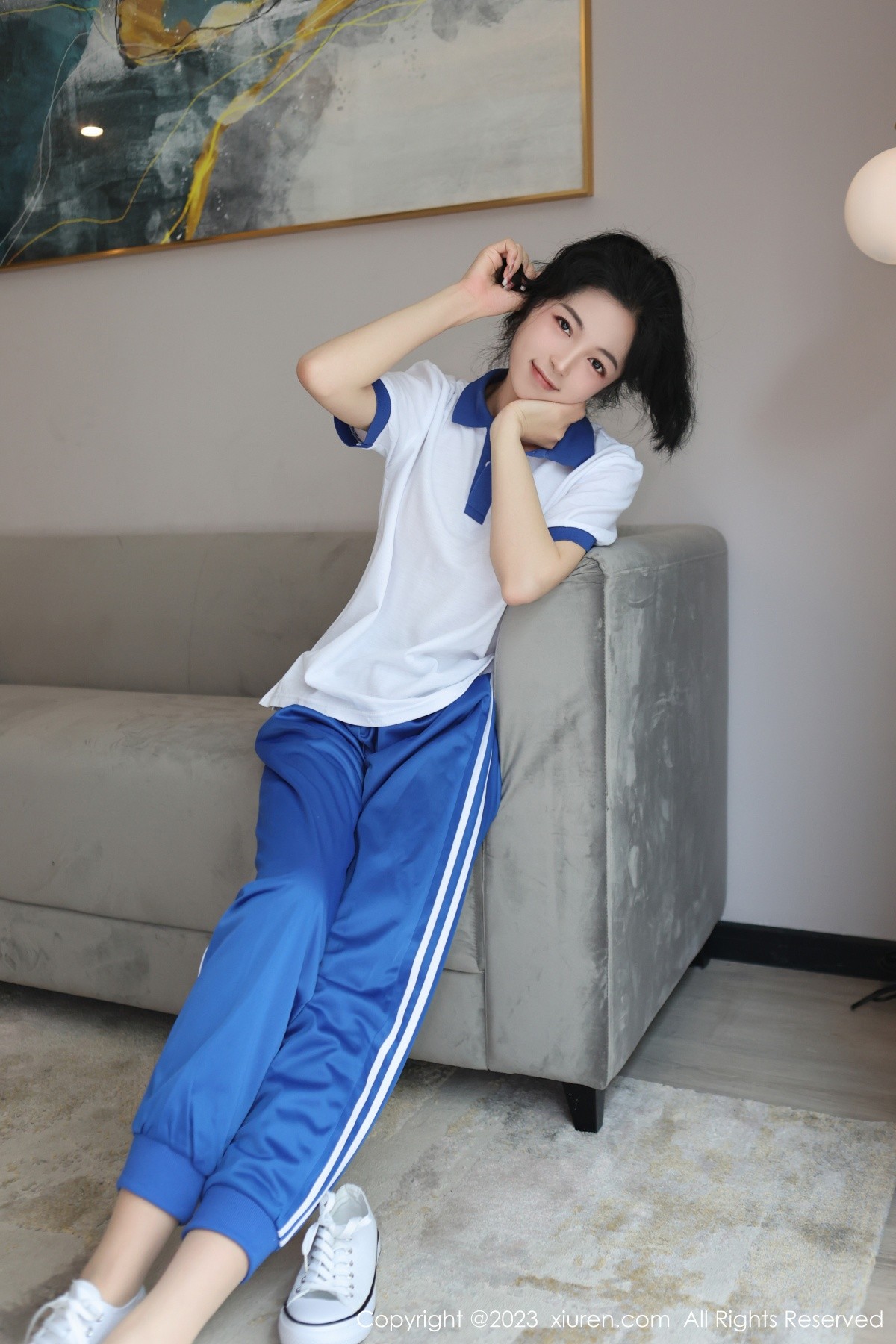 [XiuRen]高清写真图 2023.06.05 No.6855 茜茜Kimi 学妹装美腿