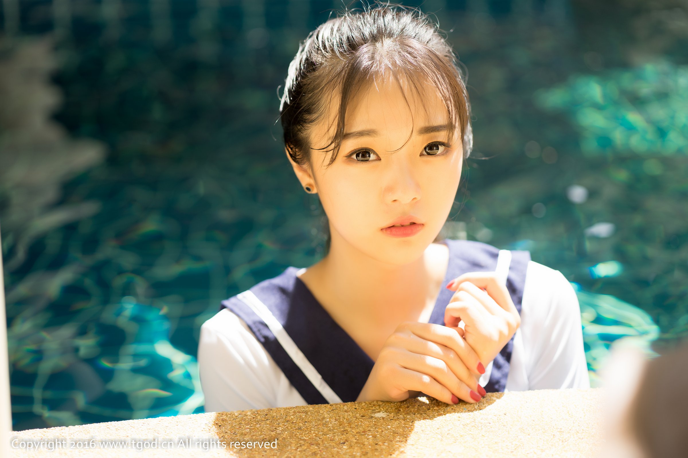 可乐Vicky [TGOD推女神]高清写真图苏梅岛旅拍 第一刊 ~