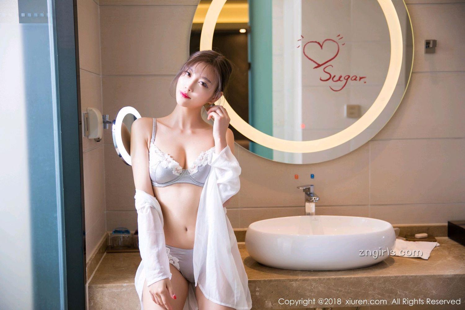 甜美女神杨晨晨 兔女郎湿身诱惑