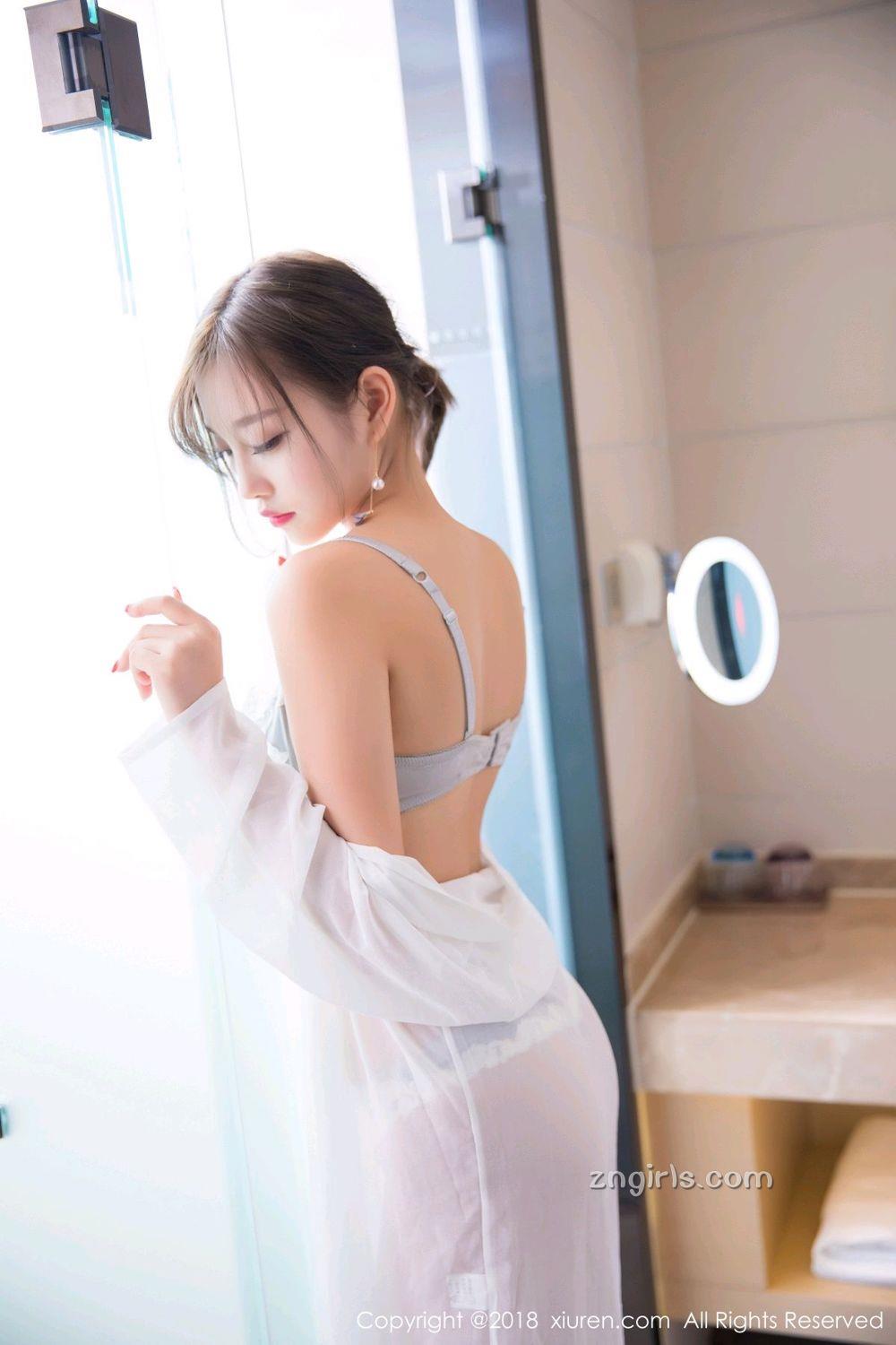 甜美女神杨晨晨 兔女郎湿身诱惑