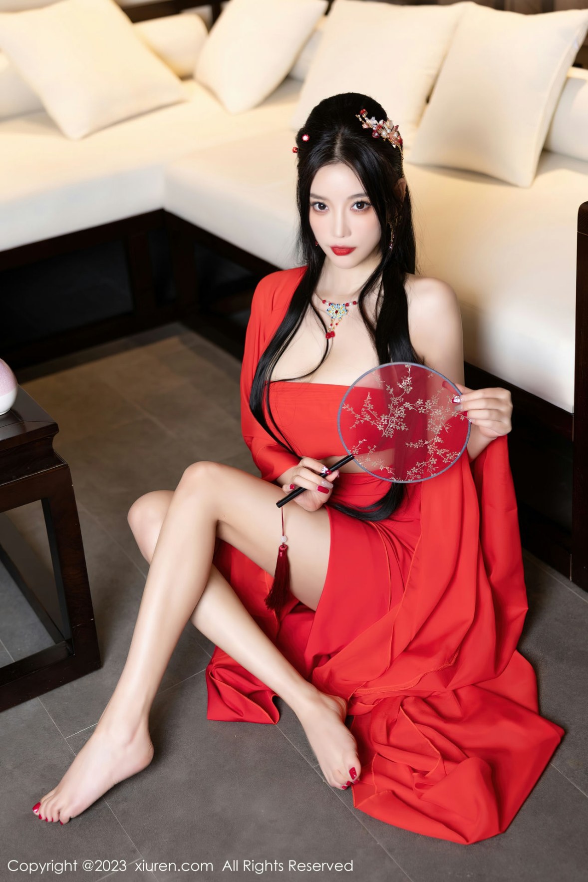 [XiuRen]高清写真图 2023.01.17 No.6149 杨晨晨Yome 古装美腿