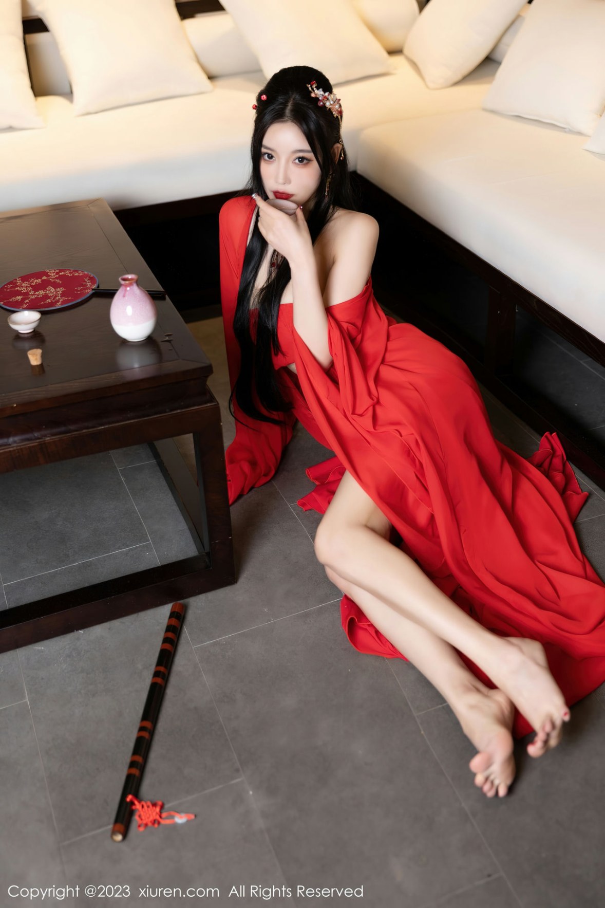 [XiuRen]高清写真图 2023.01.17 No.6149 杨晨晨Yome 古装美腿