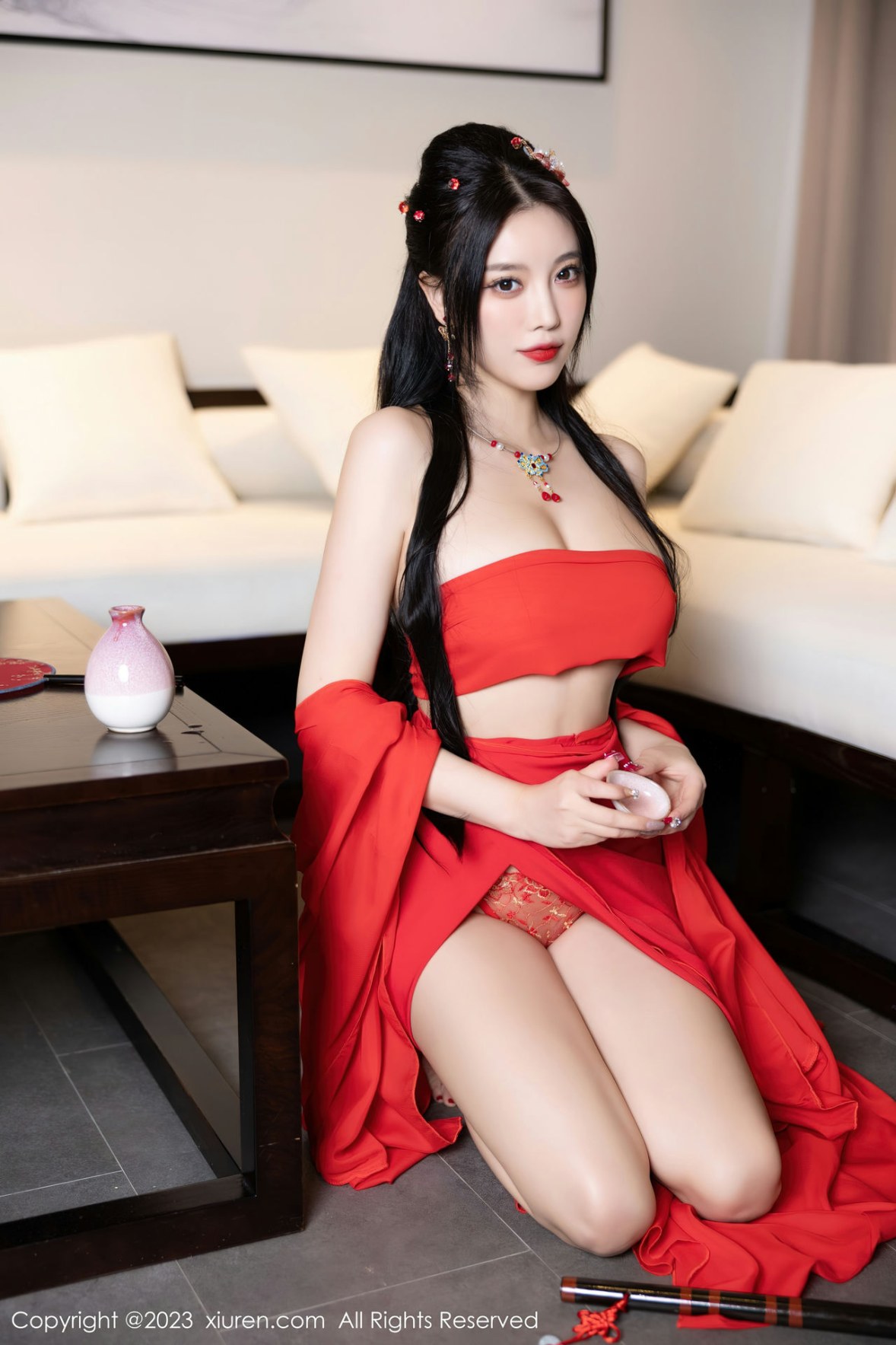 [XiuRen]高清写真图 2023.01.17 No.6149 杨晨晨Yome 古装美腿