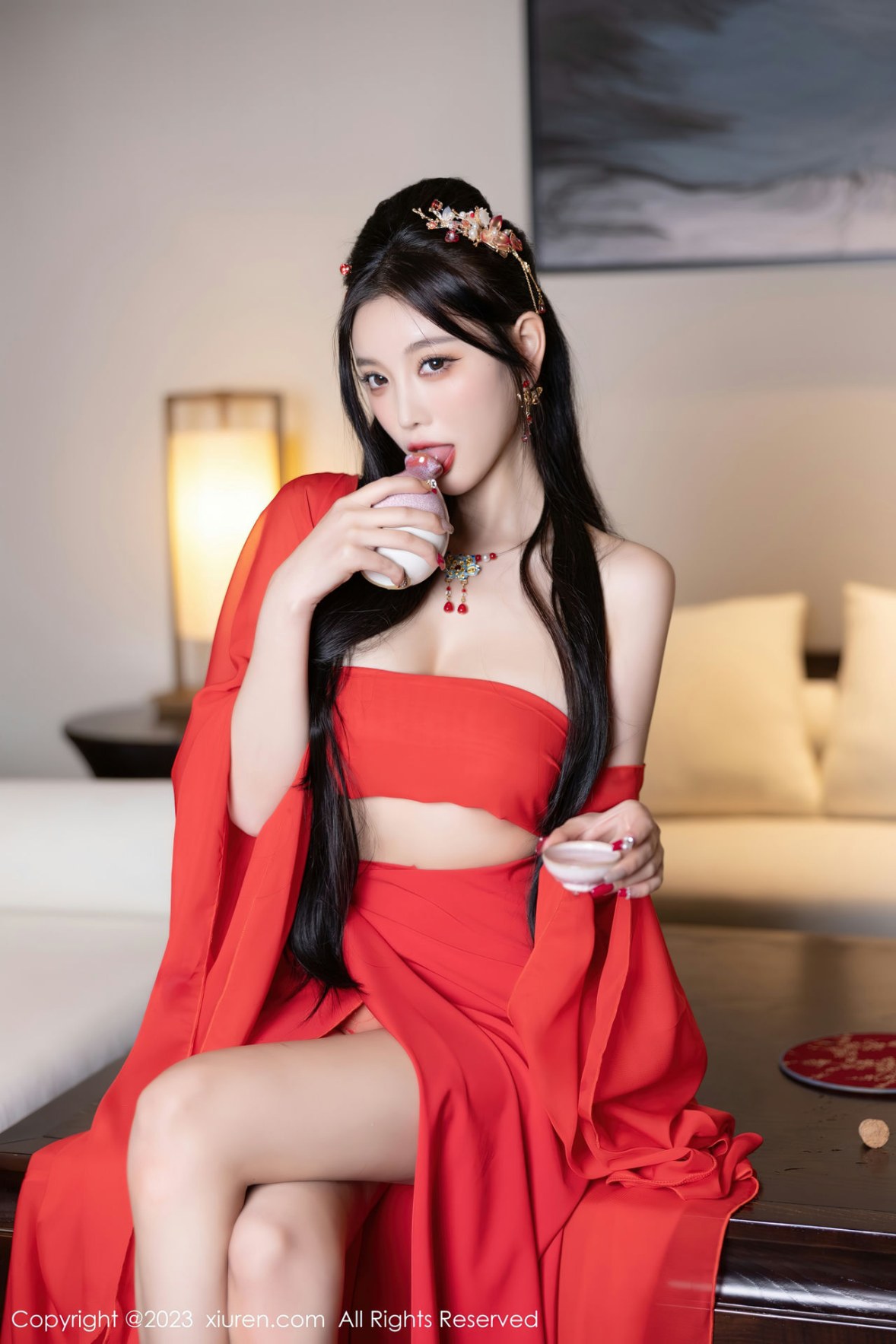 [XiuRen]高清写真图 2023.01.17 No.6149 杨晨晨Yome 古装美腿