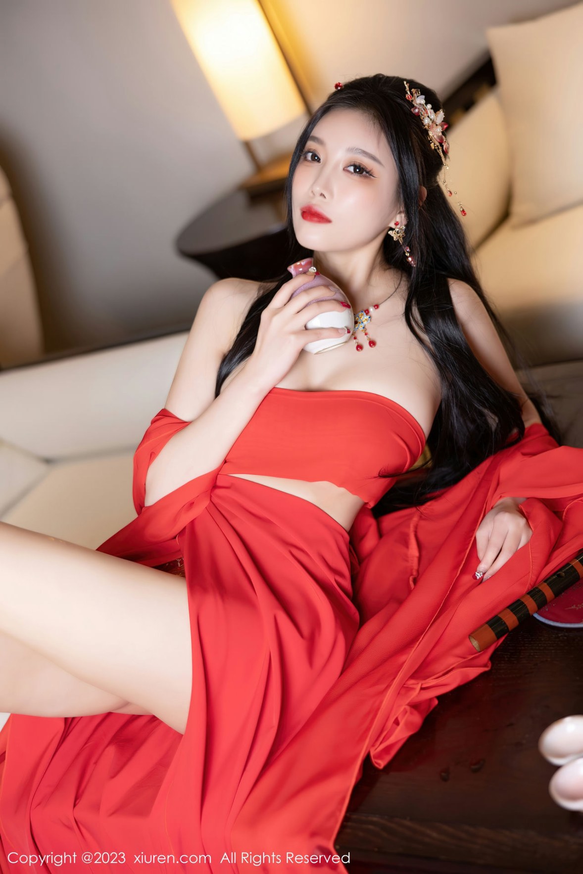 [XiuRen]高清写真图 2023.01.17 No.6149 杨晨晨Yome 古装美腿