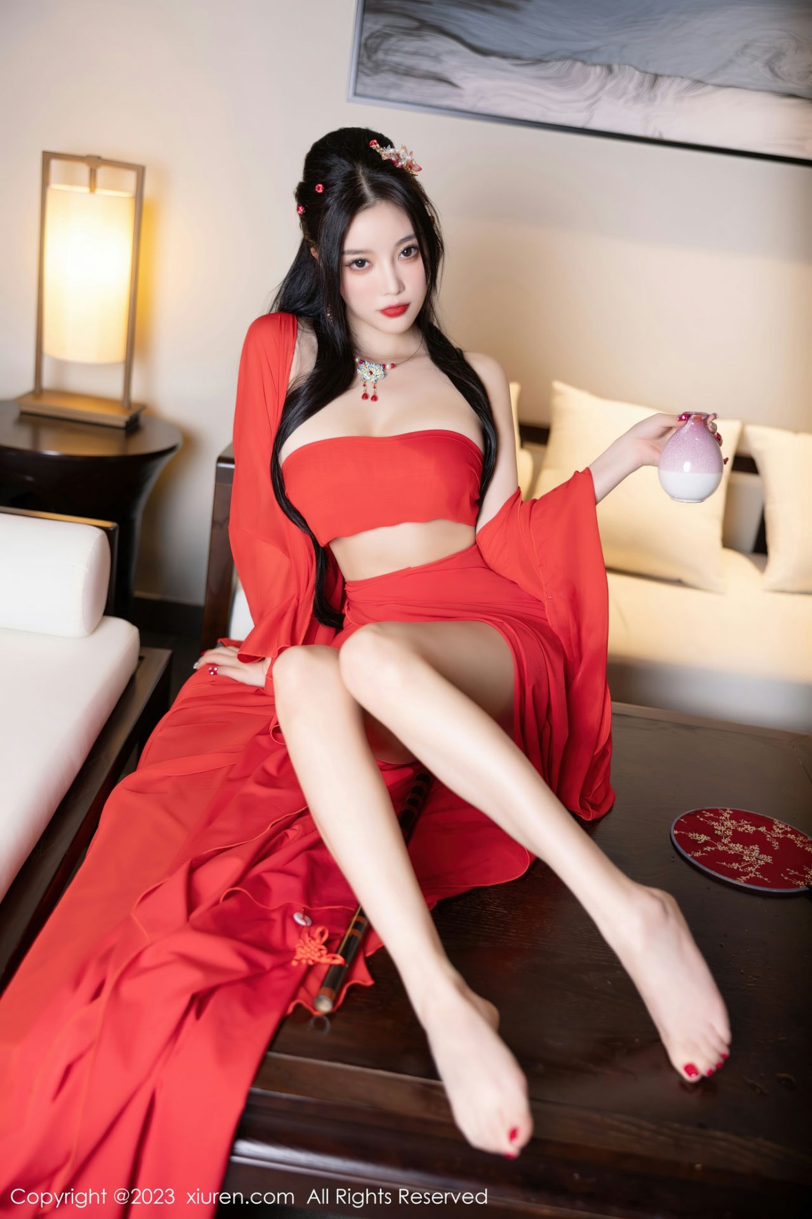 [XiuRen]高清写真图 2023.01.17 No.6149 杨晨晨Yome 古装美腿