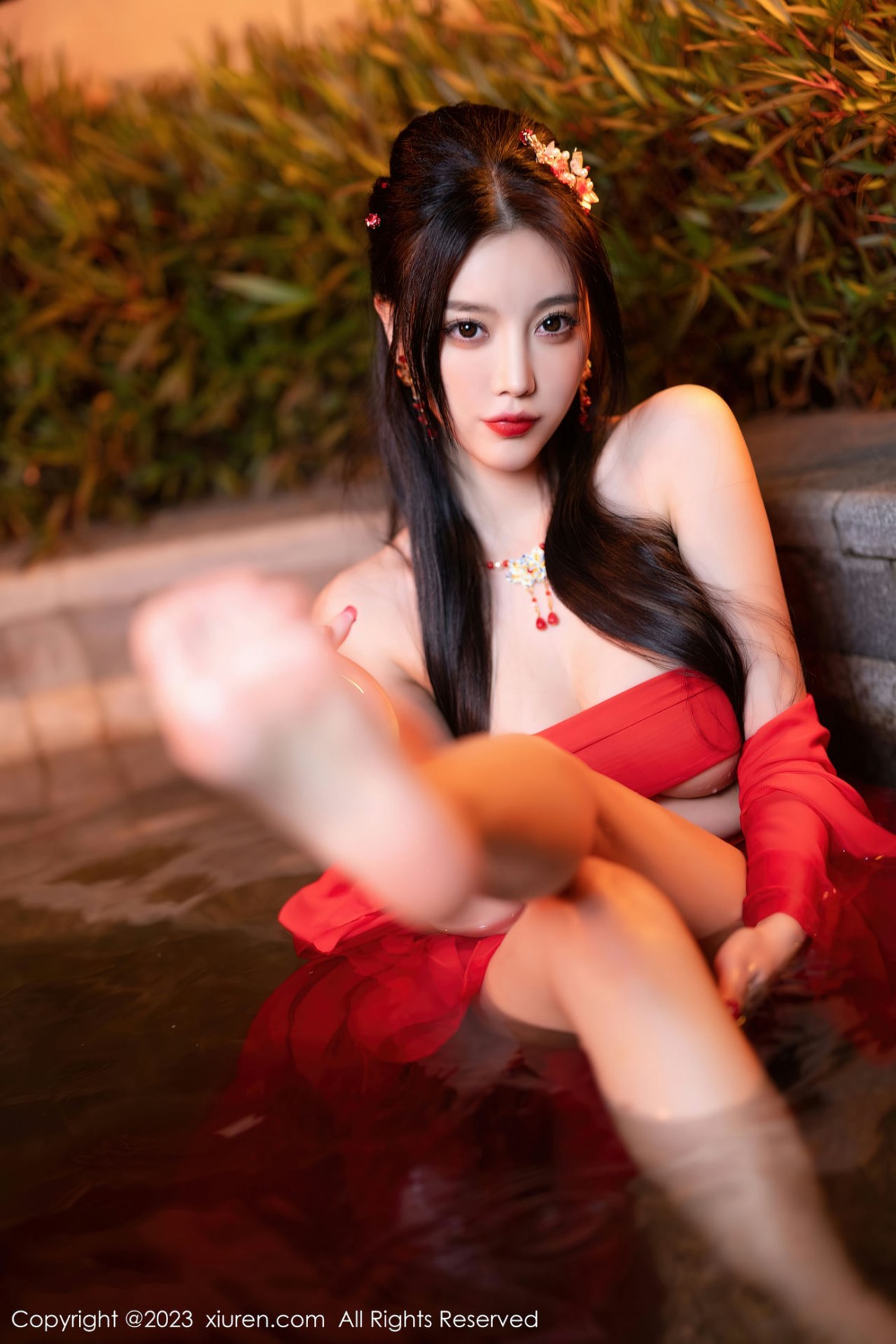 [XiuRen]高清写真图 2023.01.17 No.6149 杨晨晨Yome 古装美腿