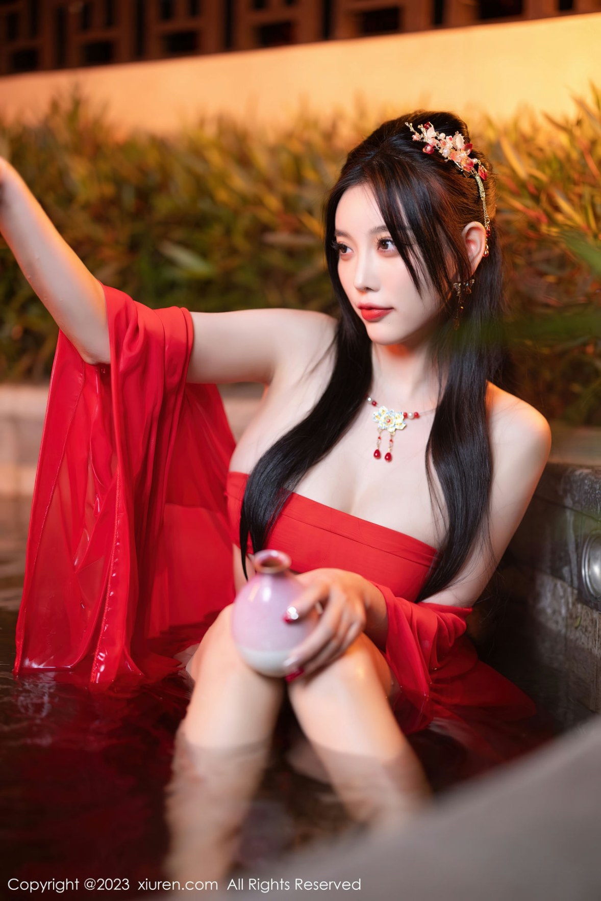 [XiuRen]高清写真图 2023.01.17 No.6149 杨晨晨Yome 古装美腿