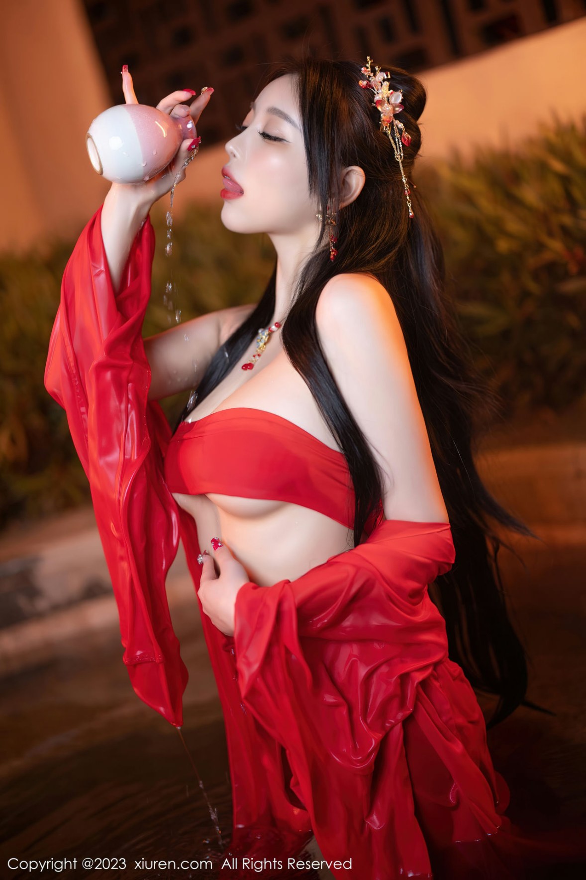 [XiuRen]高清写真图 2023.01.17 No.6149 杨晨晨Yome 古装美腿