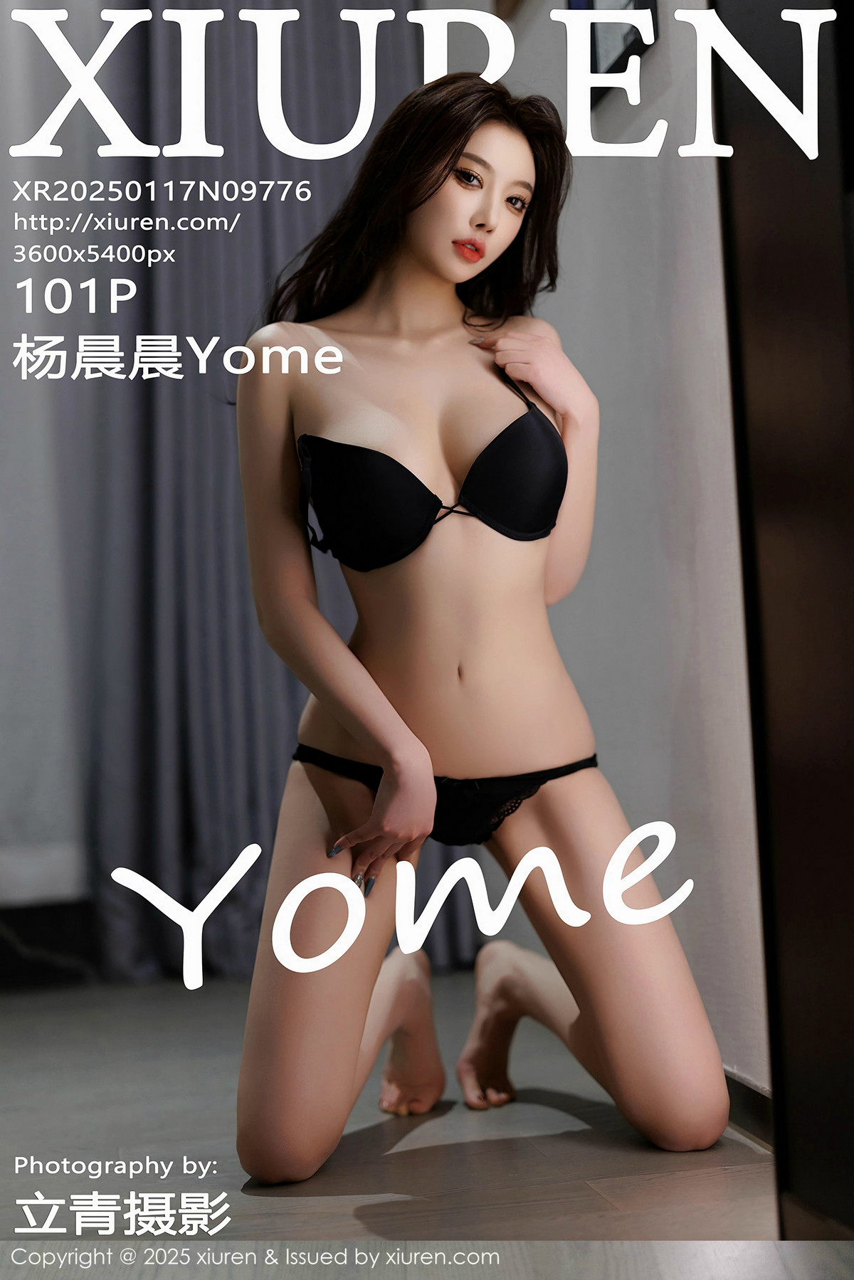 [XiuRen]高清写真图 2025.01.17 No.9776 杨晨晨Yome 黑丝美腿
