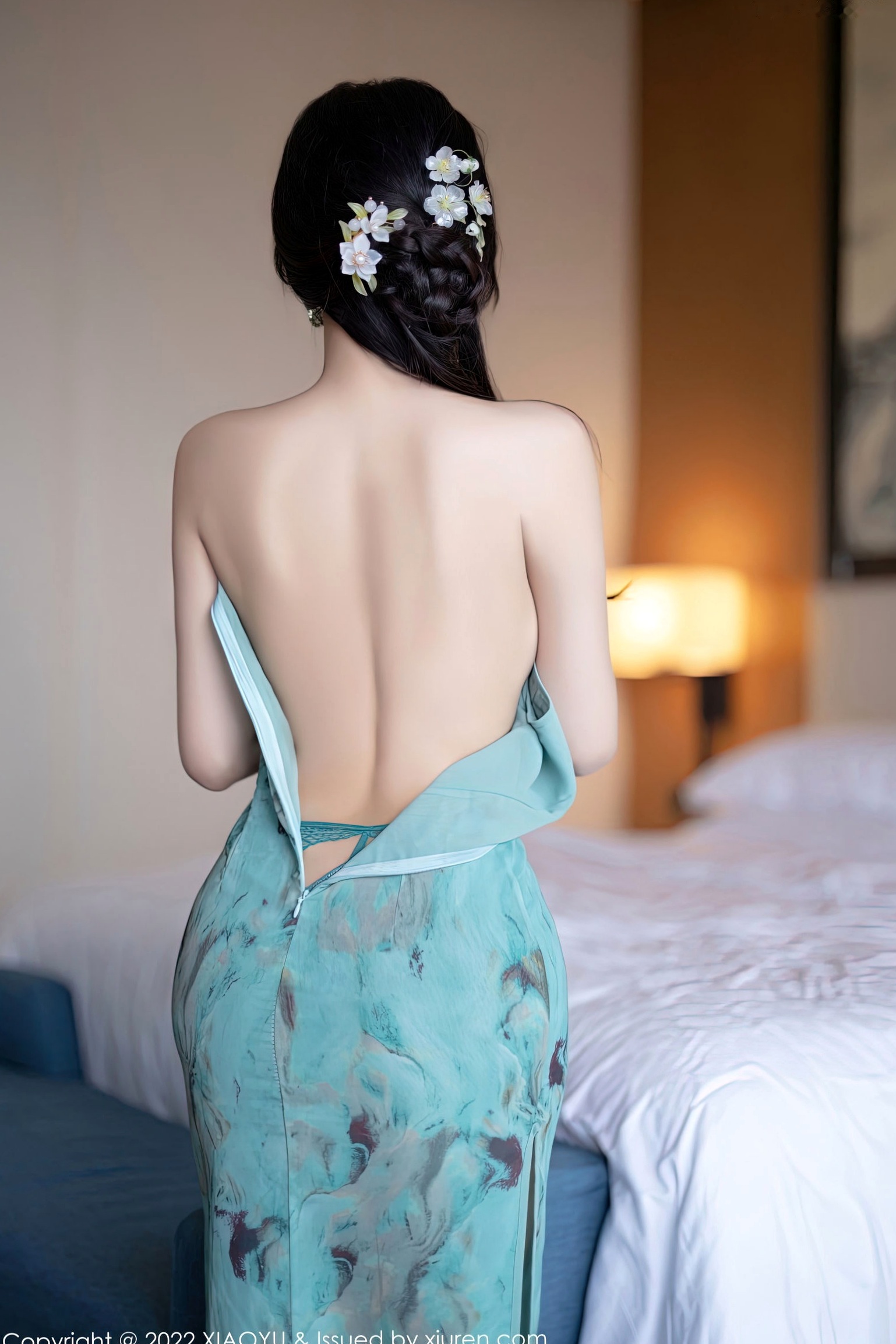 Gallery - XiaoYu语画界 - Painting World -杨晨晨Yome-东方古典韵味旗袍女神，身姿曼妙优雅，古风建筑下尽显高级诱惑感（2022.10.14）语画界 - Painting World 旗袍性感气质诱惑女神 杨晨晨Yome女神私房照_秀色女神 - image 88