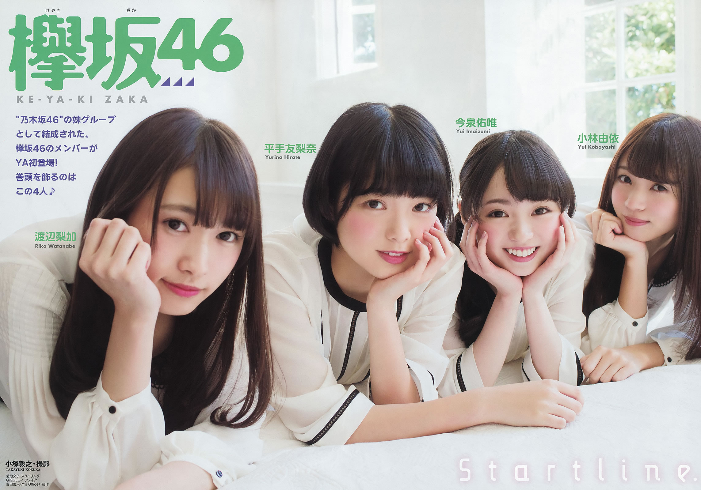 [Young Animal]高清写真图2016 No.06 欅坂46