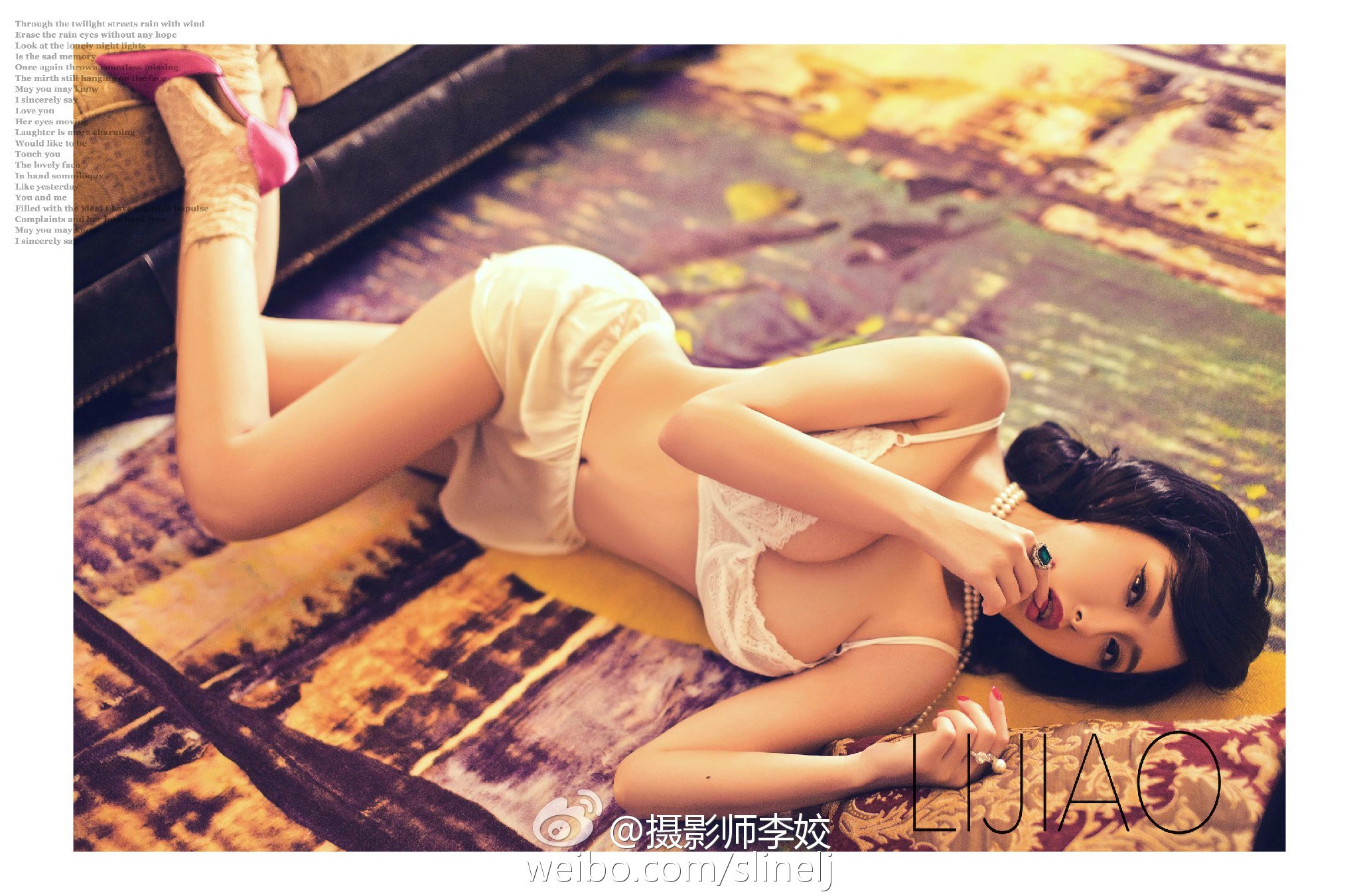 大Mary(马蕊) 微博性感私房照诱惑写真图