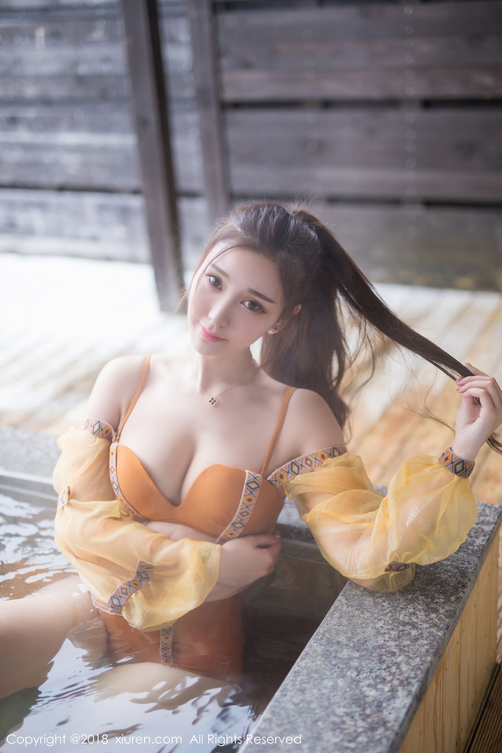 丽质女神淼淼萌萌哒 春寒赐浴华清池