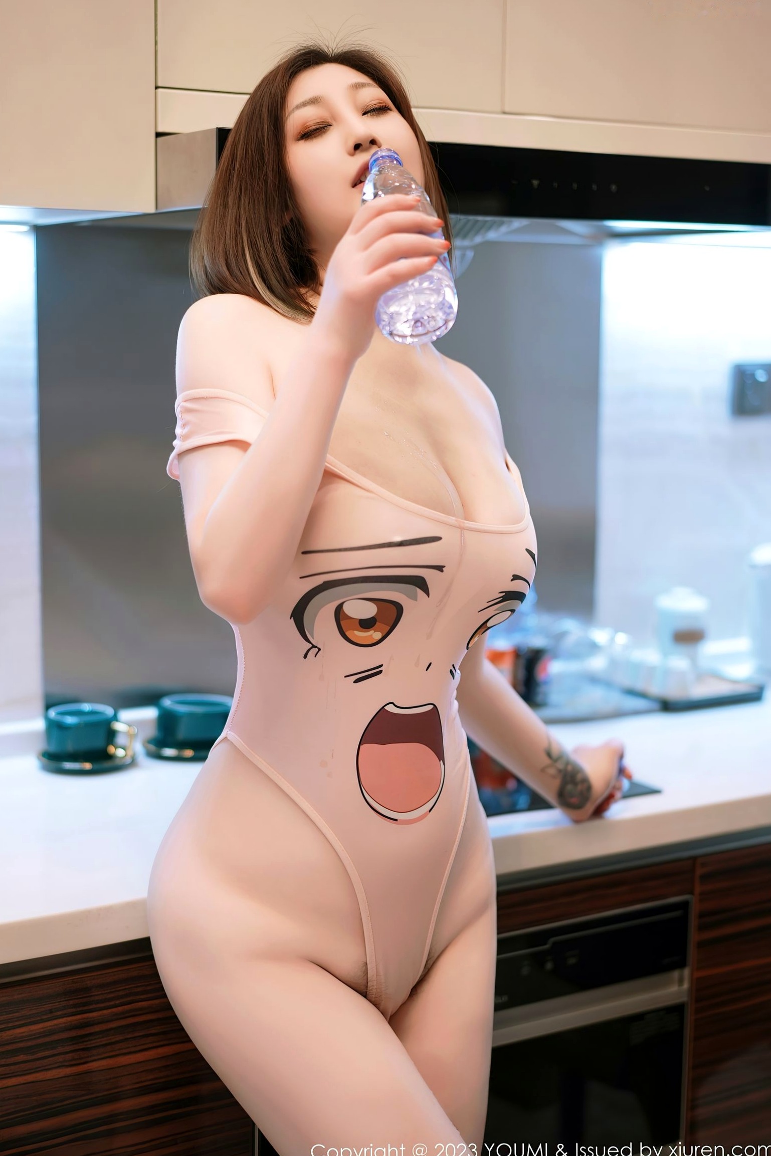 Gallery - YouMi尤蜜荟 - Chiness Model -934-妲己_Toxic-搞怪二次元粉色连体衣私房照-居家诱惑-2023.05.06-无圣光大尺度尤蜜荟 - Chiness Model 性感私房照大尺度内衣 妲己_Toxic女神私房照_秀色女神 - image 19