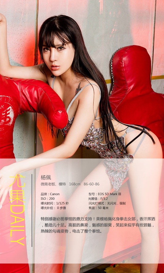 杨佩 [爱尤物]高清写真图VOL.330 出拳女郎