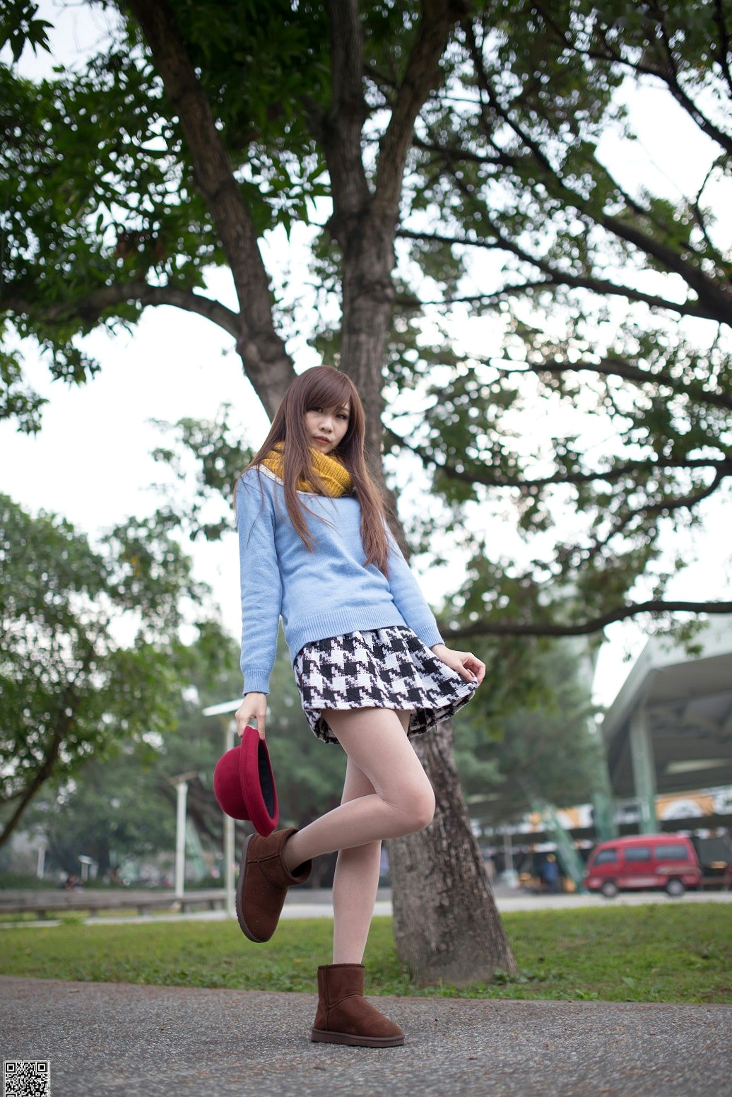 Gallery - 台湾正妹张雅筑《台湾花博园区》高清户外清新街拍甜美写真集[90P]台湾街拍清新治愈系气质 张语恩女神私房照_秀色女神 - image 1