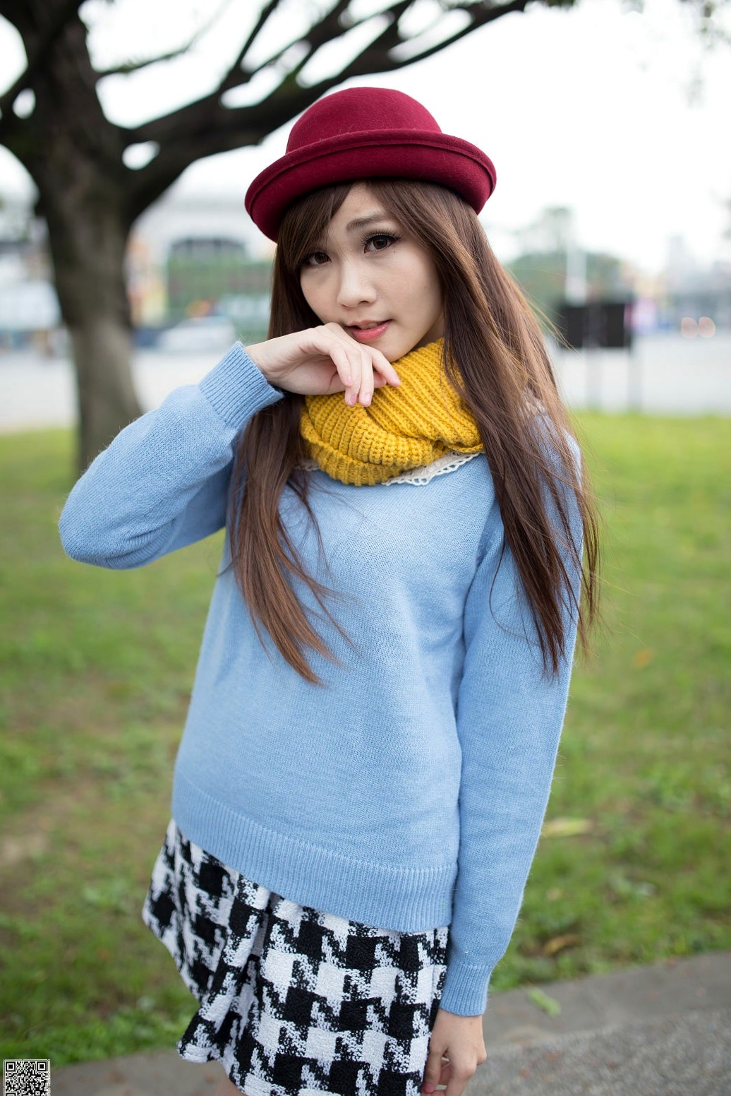 Gallery - 台湾正妹张雅筑《台湾花博园区》高清户外清新街拍甜美写真集[90P]台湾街拍清新治愈系气质 张语恩女神私房照_秀色女神 - image 8