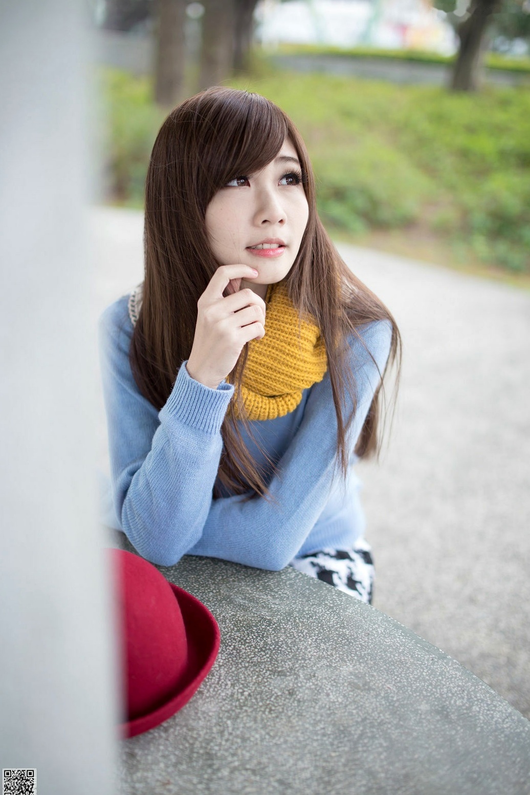 Gallery - 台湾正妹张雅筑《台湾花博园区》高清户外清新街拍甜美写真集[90P]台湾街拍清新治愈系气质 张语恩女神私房照_秀色女神 - image 15