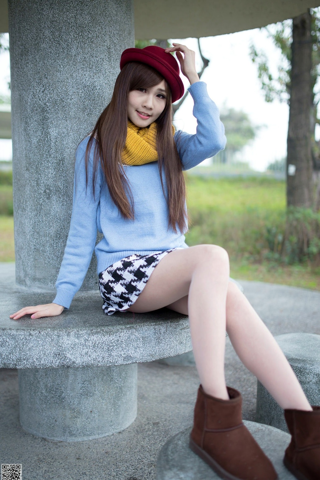 Gallery - 台湾正妹张雅筑《台湾花博园区》高清户外清新街拍甜美写真集[90P]台湾街拍清新治愈系气质 张语恩女神私房照_秀色女神 - image 29