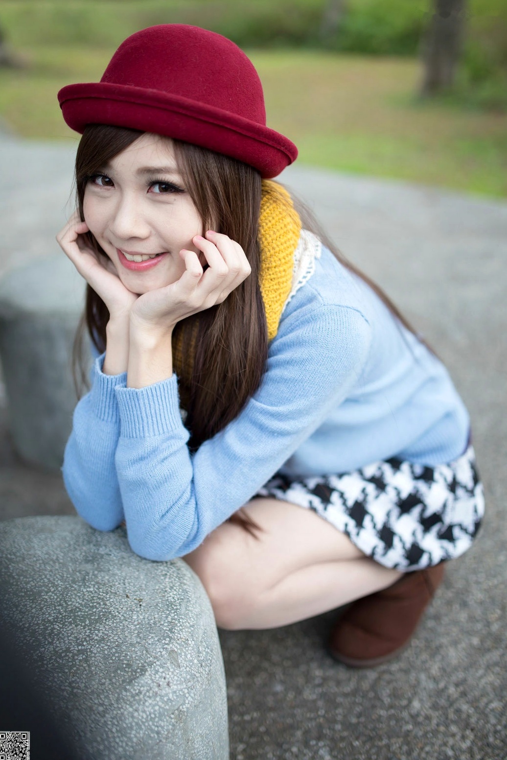 Gallery - 台湾正妹张雅筑《台湾花博园区》高清户外清新街拍甜美写真集[90P]台湾街拍清新治愈系气质 张语恩女神私房照_秀色女神 - image 30