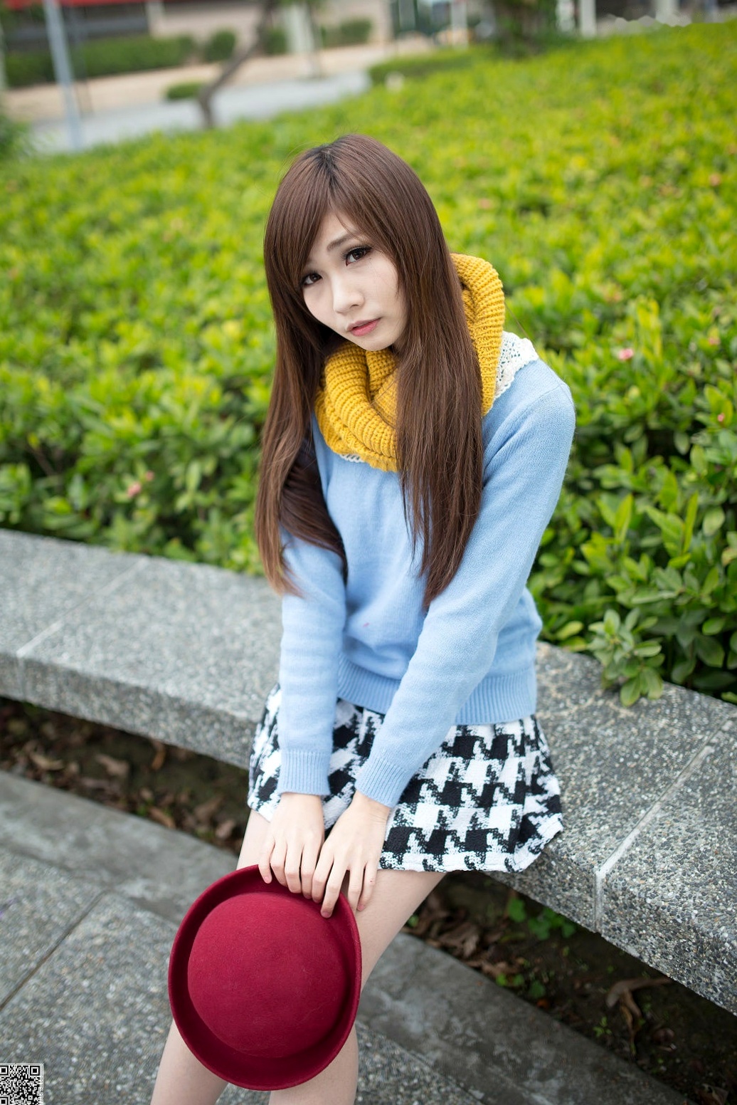 Gallery - 台湾正妹张雅筑《台湾花博园区》高清户外清新街拍甜美写真集[90P]台湾街拍清新治愈系气质 张语恩女神私房照_秀色女神 - image 31