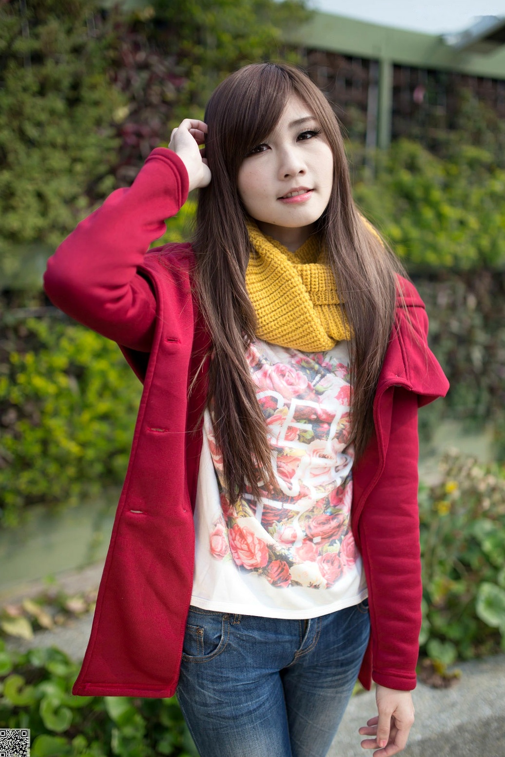 Gallery - 台湾正妹张雅筑《台湾花博园区》高清户外清新街拍甜美写真集[90P]台湾街拍清新治愈系气质 张语恩女神私房照_秀色女神 - image 50