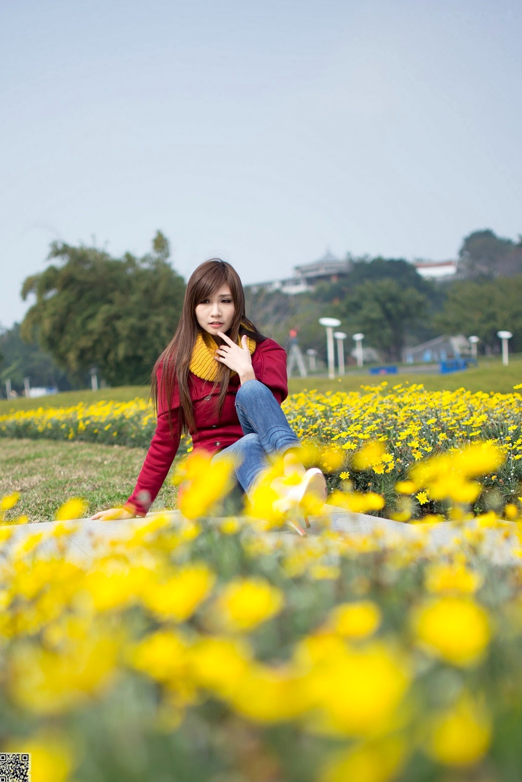 Gallery - 台湾正妹张雅筑《台湾花博园区》高清户外清新街拍甜美写真集[90P]台湾街拍清新治愈系气质 张语恩女神私房照_秀色女神 - image 59