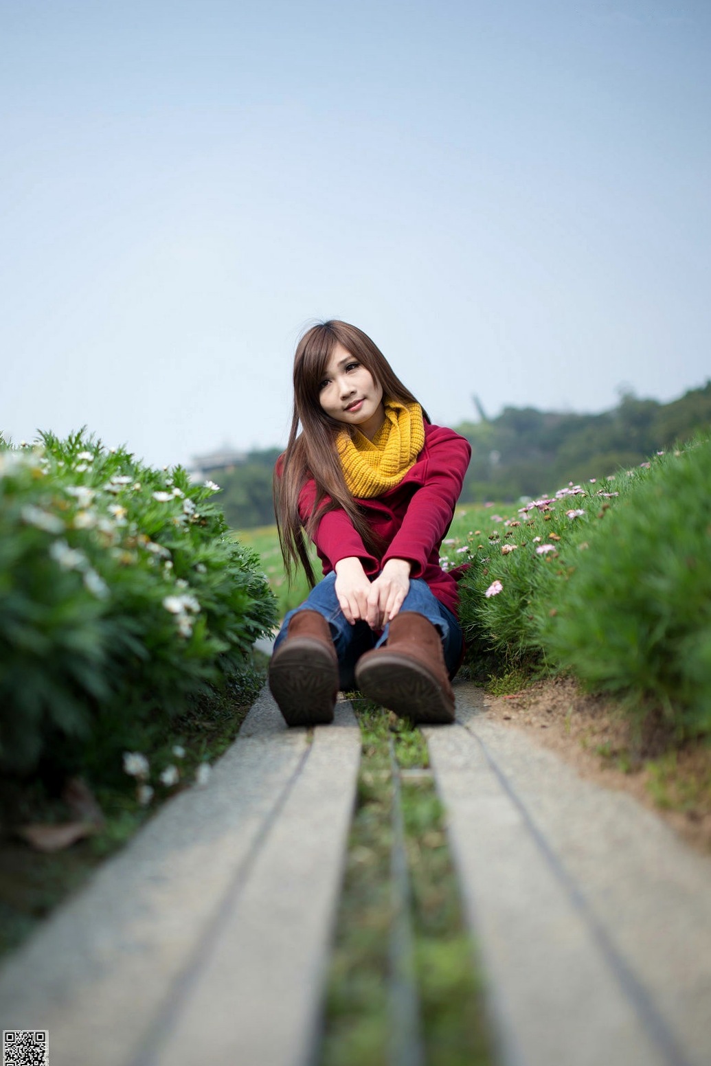 Gallery - 台湾正妹张雅筑《台湾花博园区》高清户外清新街拍甜美写真集[90P]台湾街拍清新治愈系气质 张语恩女神私房照_秀色女神 - image 68