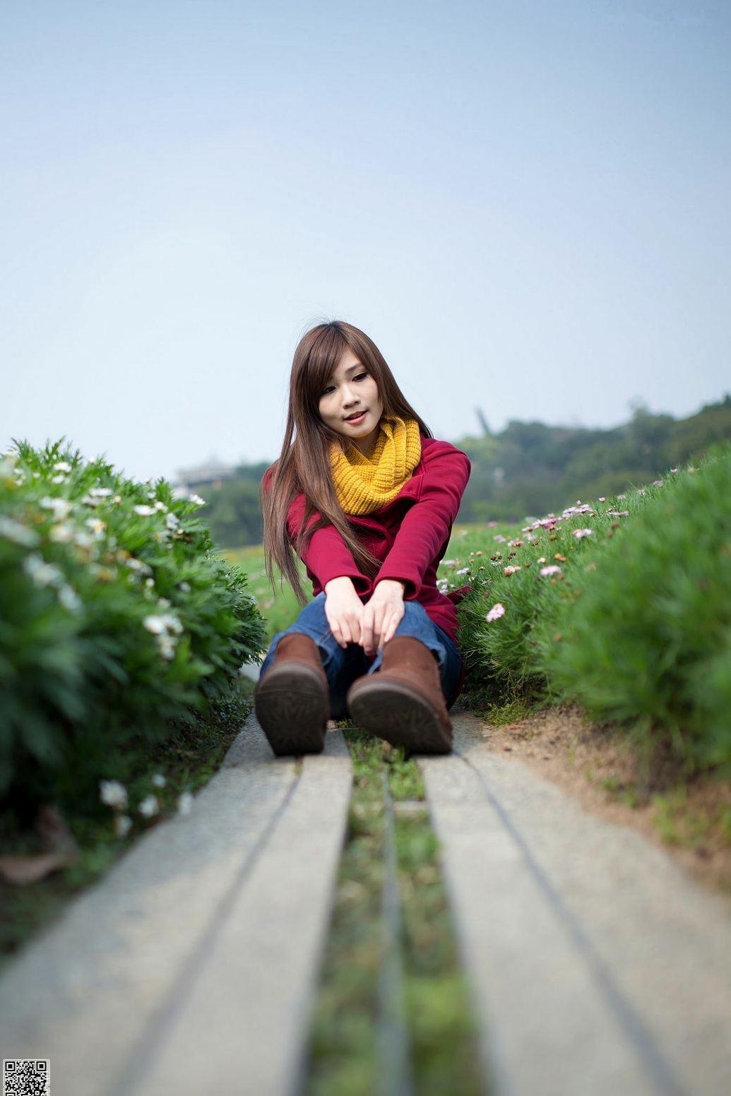Gallery - 台湾正妹张雅筑《台湾花博园区》高清户外清新街拍甜美写真集[90P]台湾街拍清新治愈系气质 张语恩女神私房照_秀色女神 - image 69