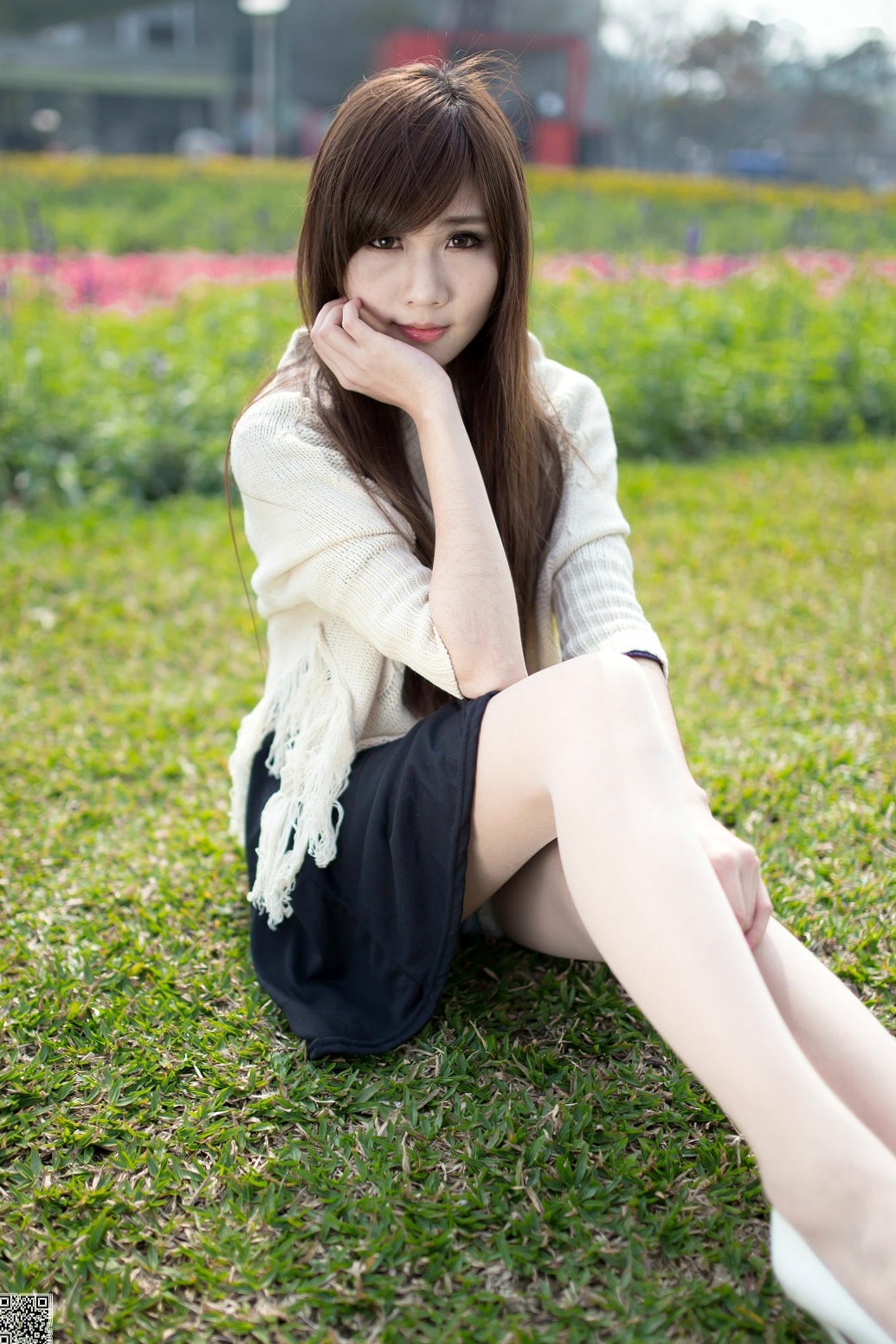 Gallery - 台湾正妹张雅筑《台湾花博园区》高清户外清新街拍甜美写真集[90P]台湾街拍清新治愈系气质 张语恩女神私房照_秀色女神 - image 84