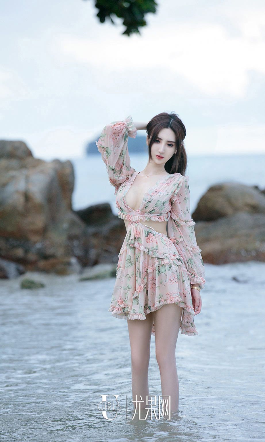 于思琪最浪漫的事 沙滩连衣裙比基尼