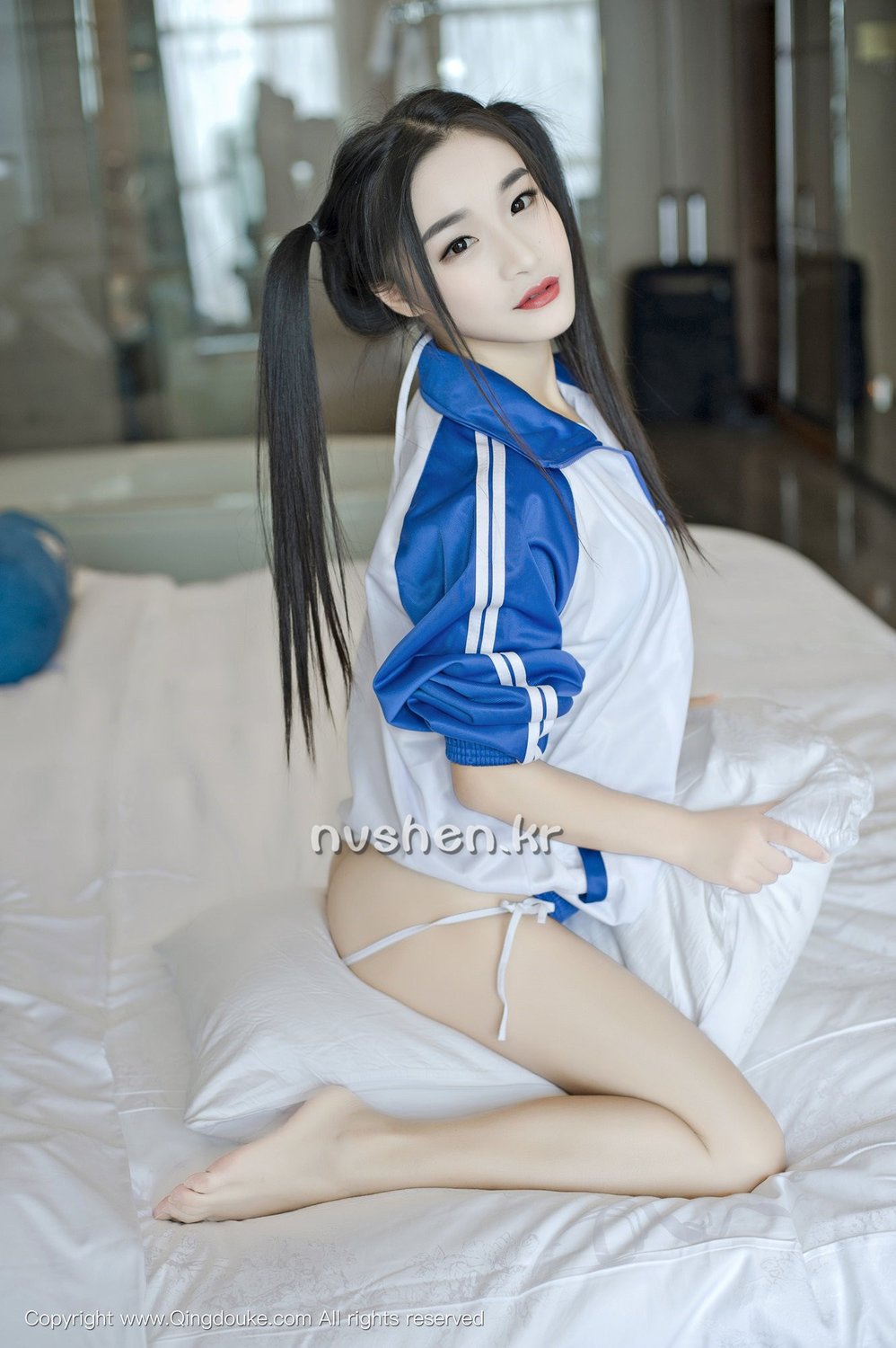 绮梦Cherish [青豆客QingDouKe]高清写真图2016-11-29 家居校服诱惑写真图