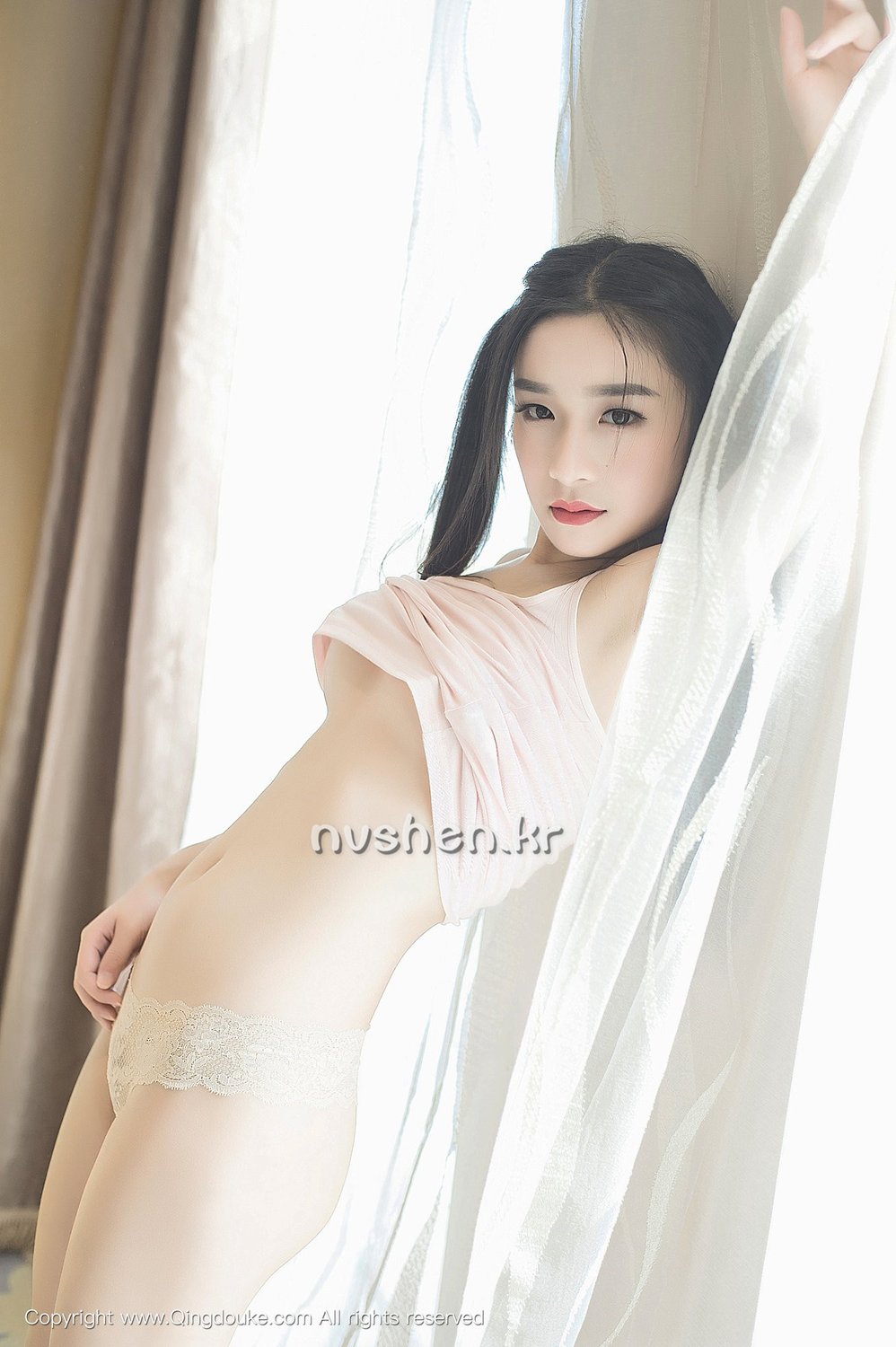 绮梦Cherish [青豆客QingDouKe]高清写真图2016-11-29 家居校服诱惑写真图