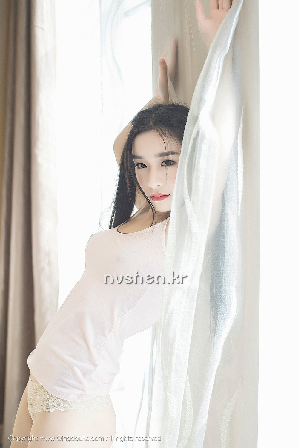 绮梦Cherish [青豆客QingDouKe]高清写真图2016-11-29 家居校服诱惑写真图