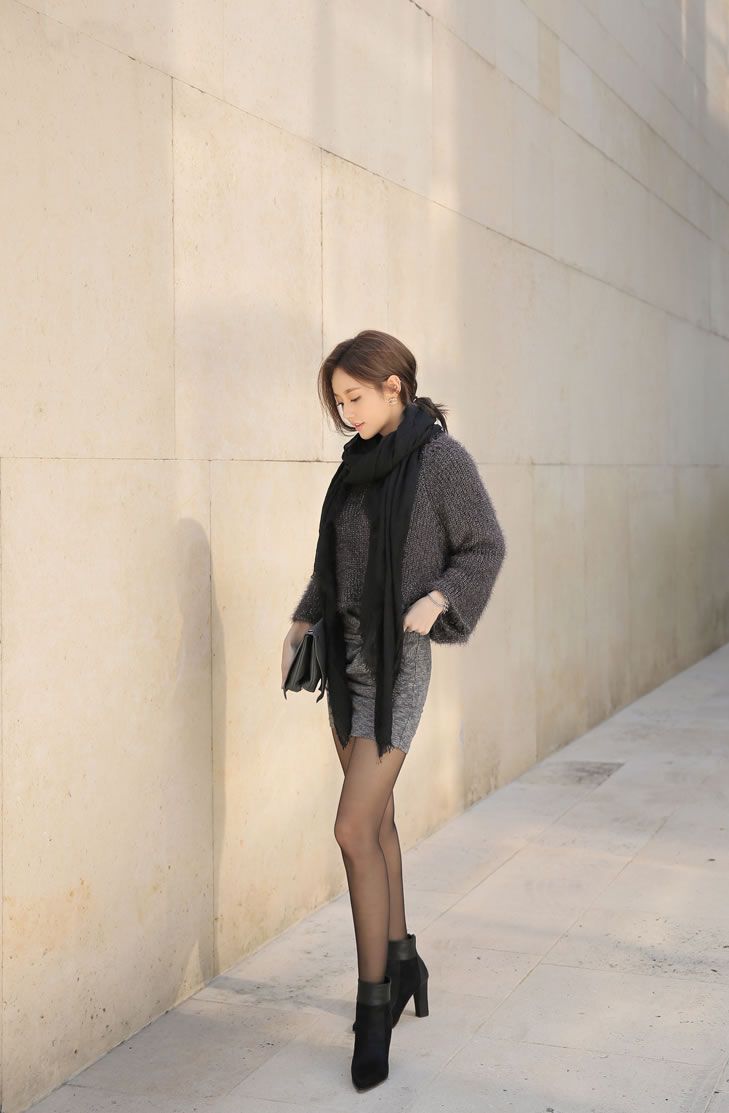 孙允珠- 2015年黑丝美腿与小清新写真合集