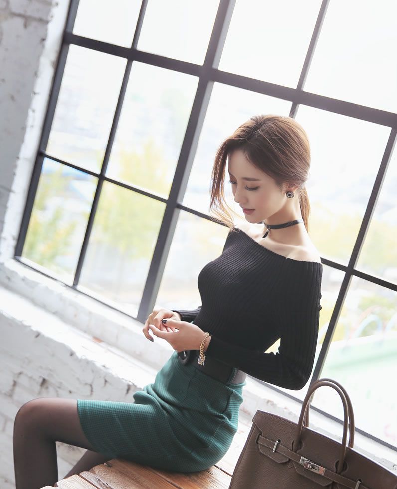 孙允珠- 2015年黑丝美腿与小清新写真合集