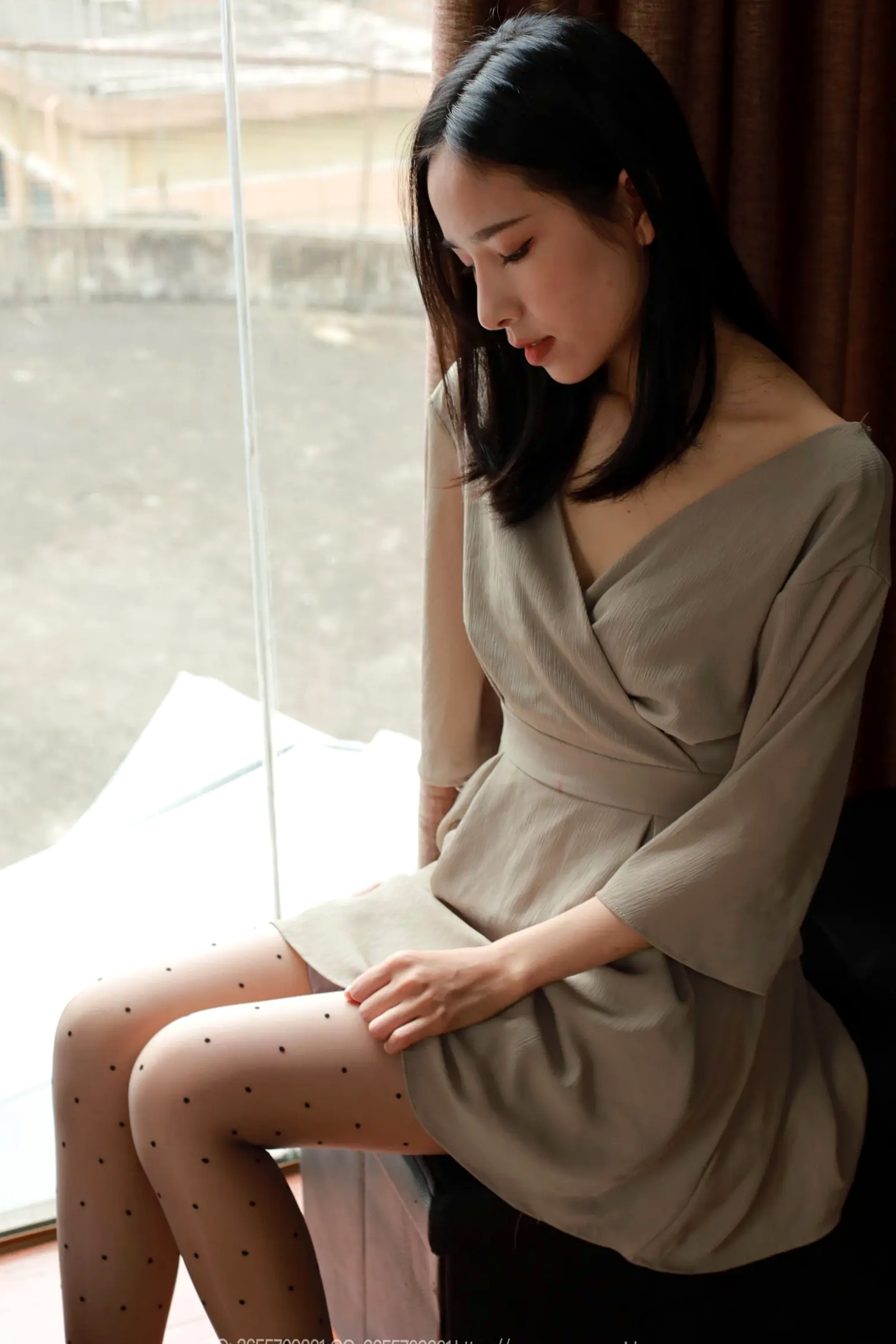 Gallery - IESS异思趣 美子《温柔波点》肉色丝袜美腿高跟鞋私房写真 [94P]爱蜜社 - Honey Club 美腿丝袜私房照性感 美子Yoki女神私房照_秀色女神 - image 30