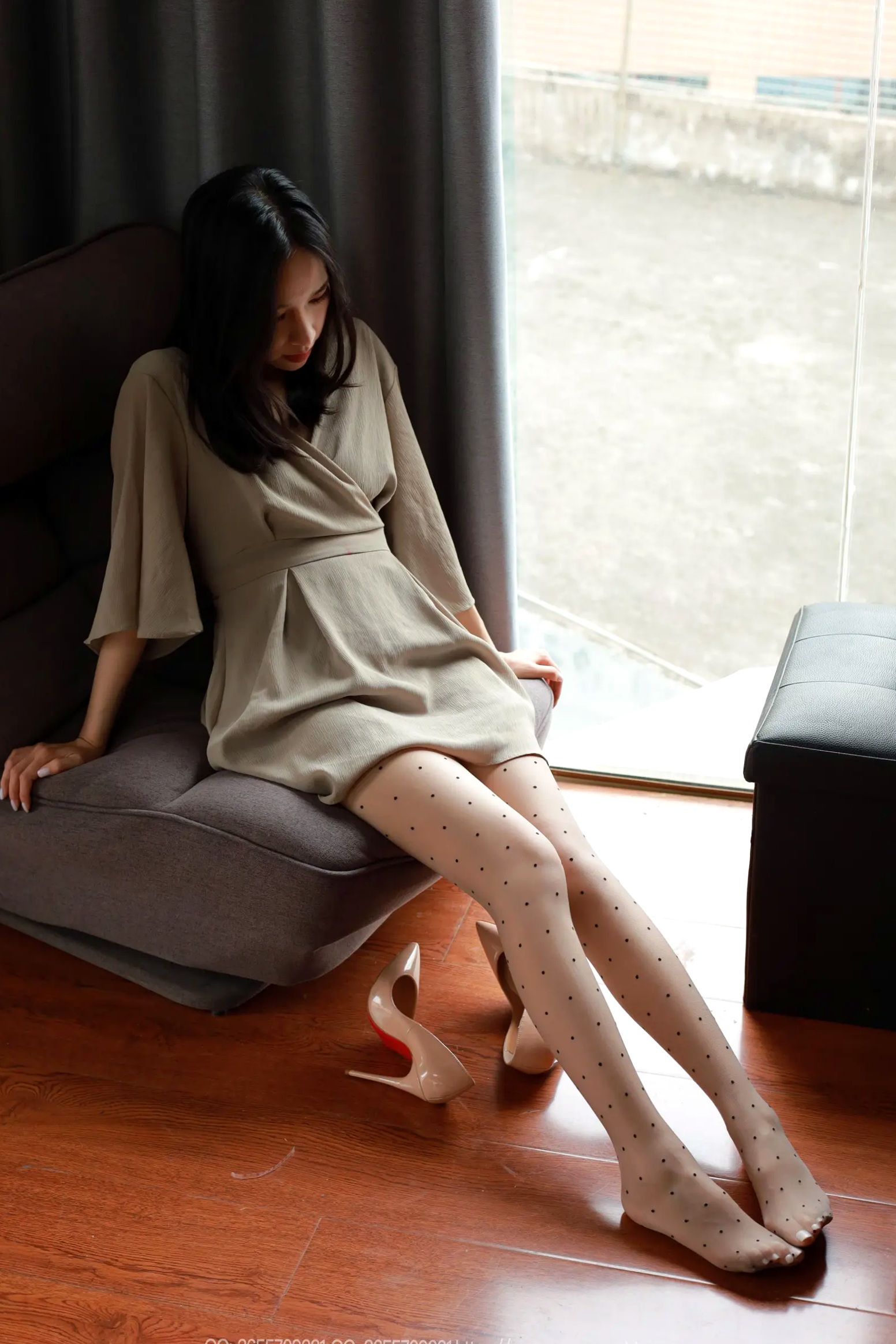 Gallery - IESS异思趣 美子《温柔波点》肉色丝袜美腿高跟鞋私房写真 [94P]爱蜜社 - Honey Club 美腿丝袜私房照性感 美子Yoki女神私房照_秀色女神 - image 89