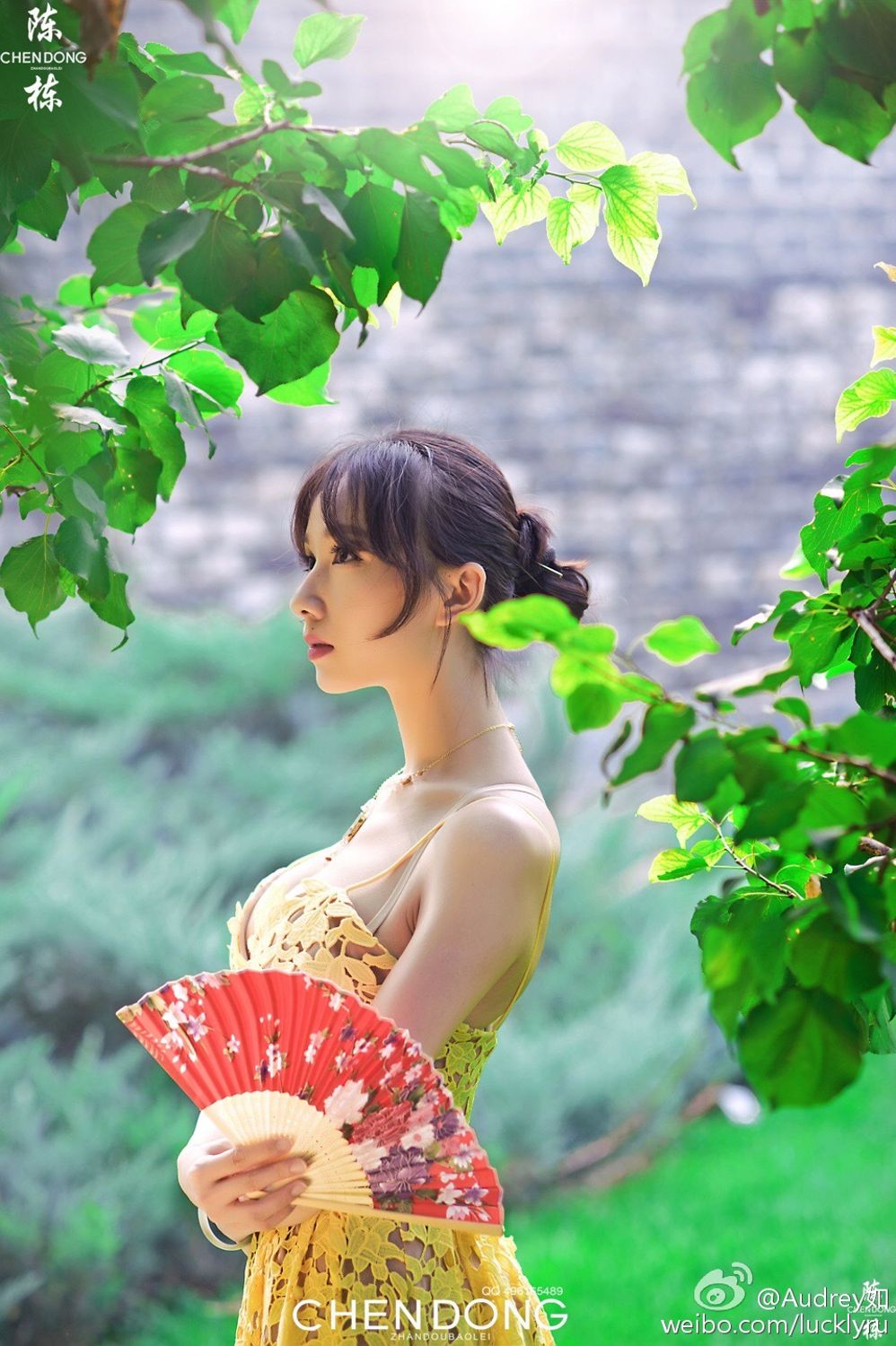 气质美女Audrey如 清爽街拍唯美家居