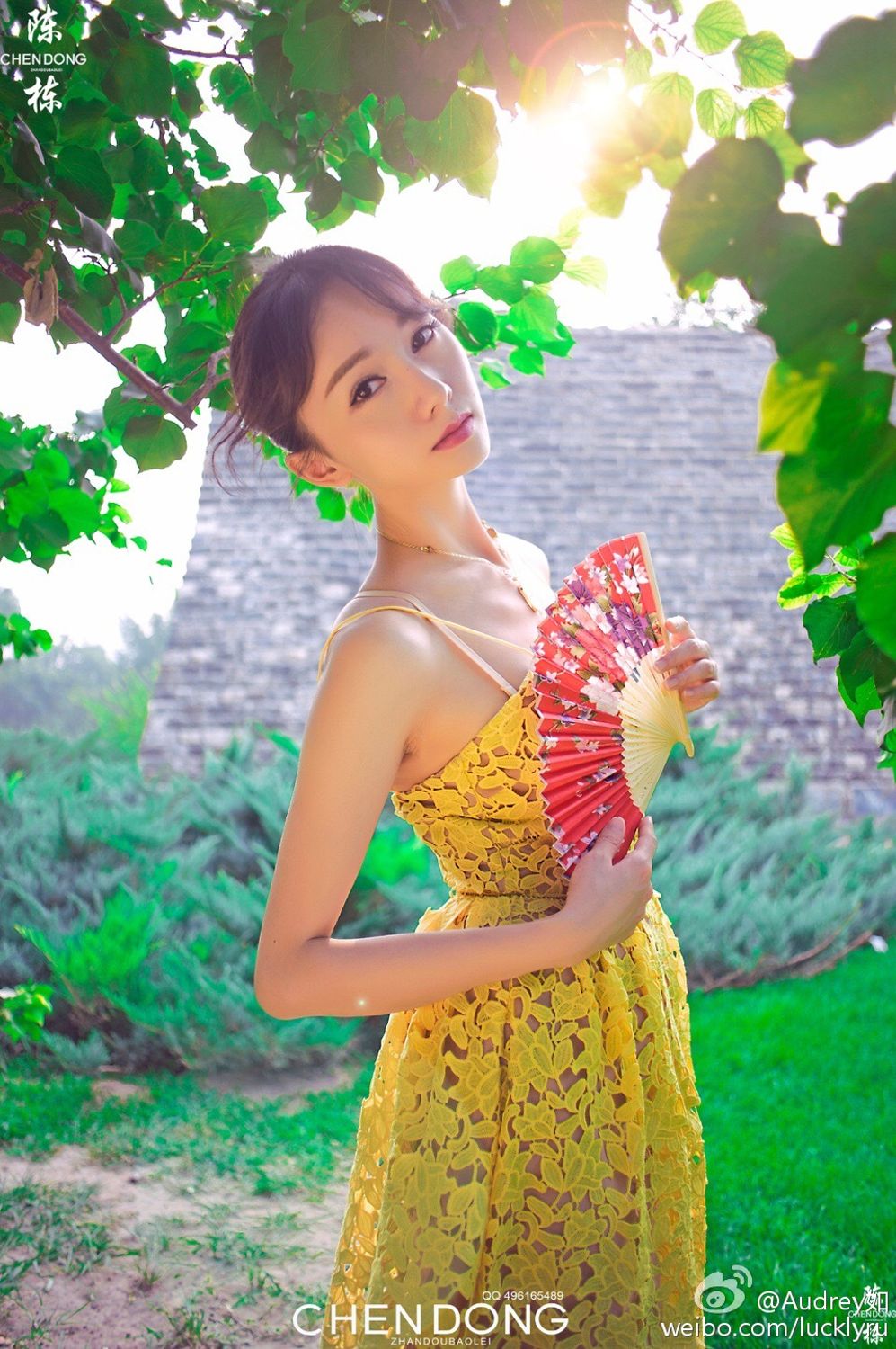气质美女Audrey如 清爽街拍唯美家居