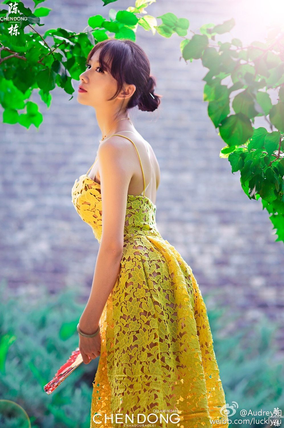 气质美女Audrey如 清爽街拍唯美家居
