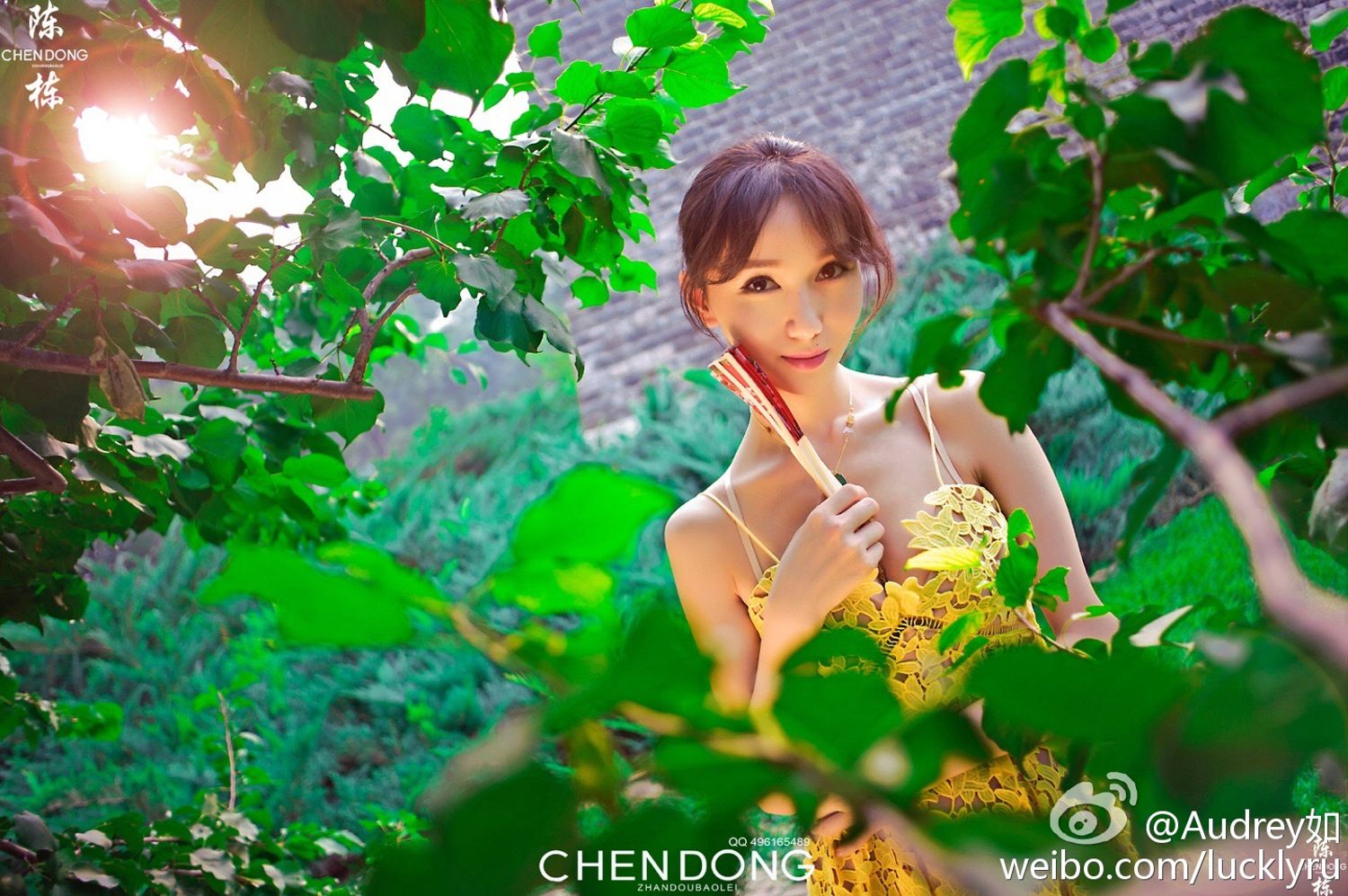 气质美女Audrey如 清爽街拍唯美家居