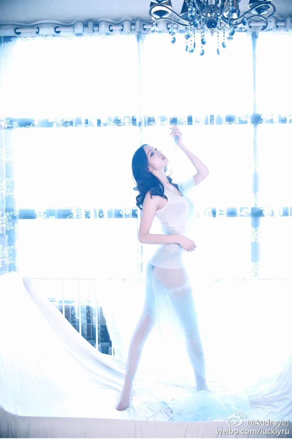 气质美女Audrey如 清爽街拍唯美家居