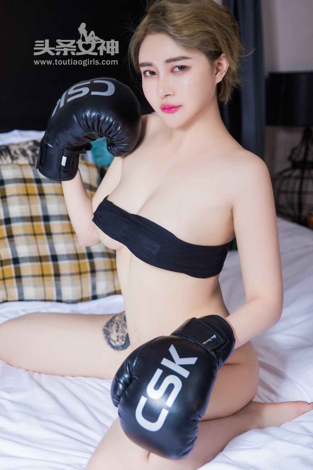 凯竹BuiBui- [TouTiao头条女神]高清写真图 2017-03-06 性感拳手