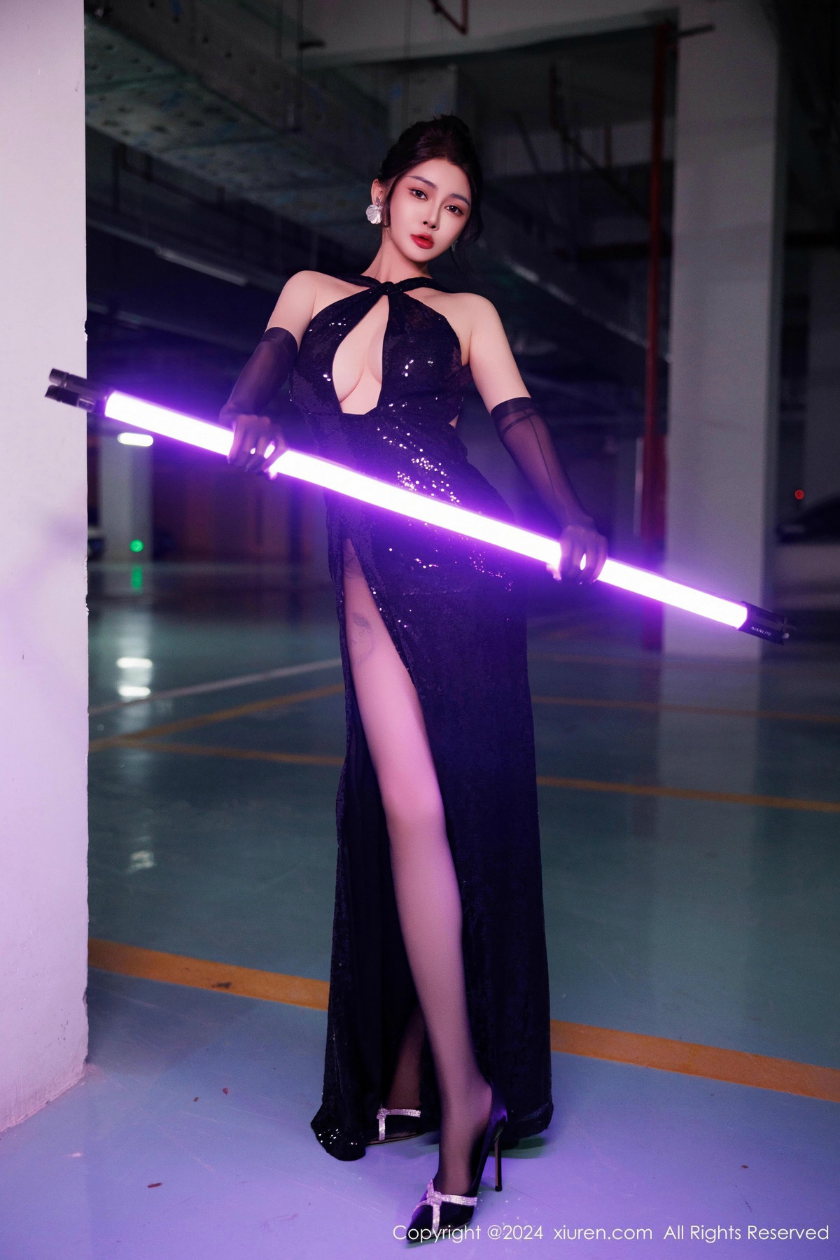 [XiuRen]高清写真图 2024.11.27 No.9512 凯竹Quinn 黑丝美臀