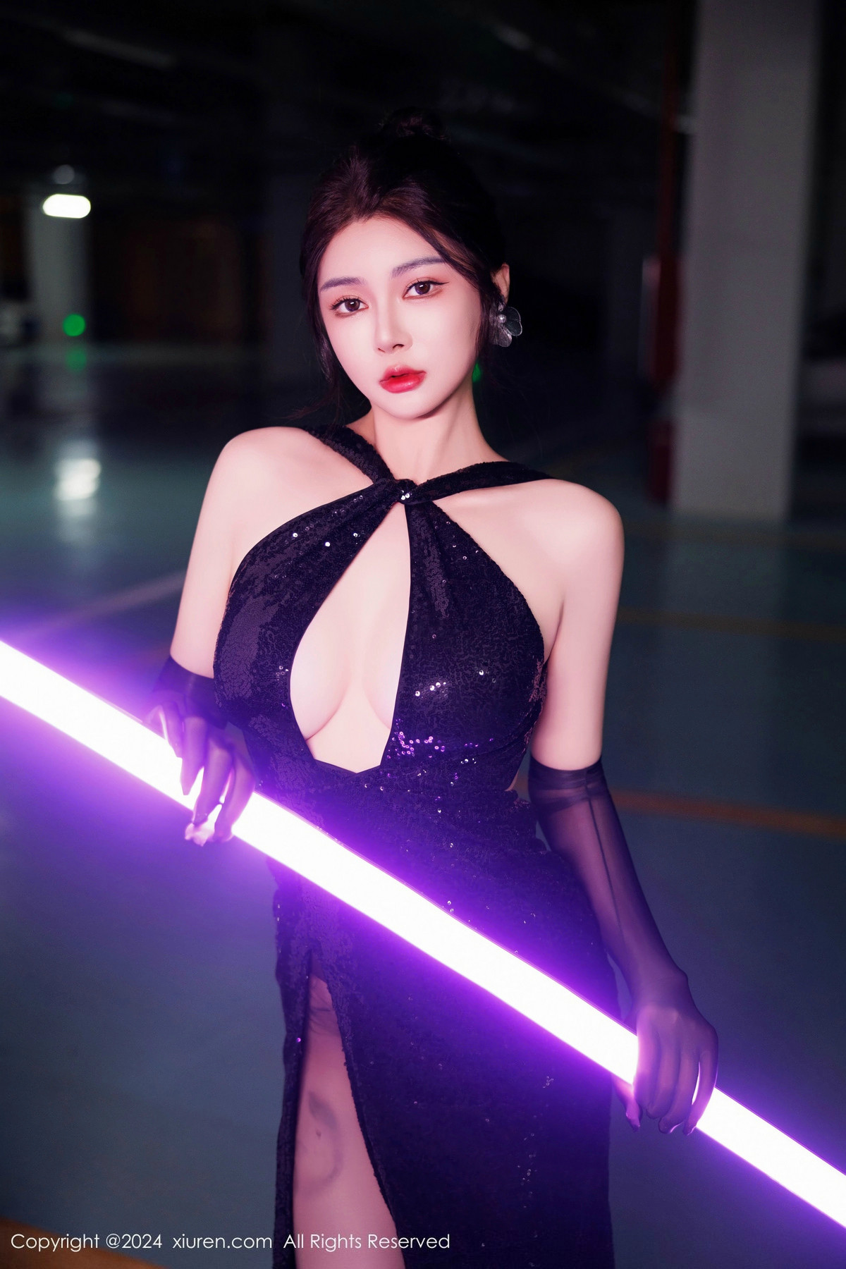 [XiuRen]高清写真图 2024.11.27 No.9512 凯竹Quinn 黑丝美臀