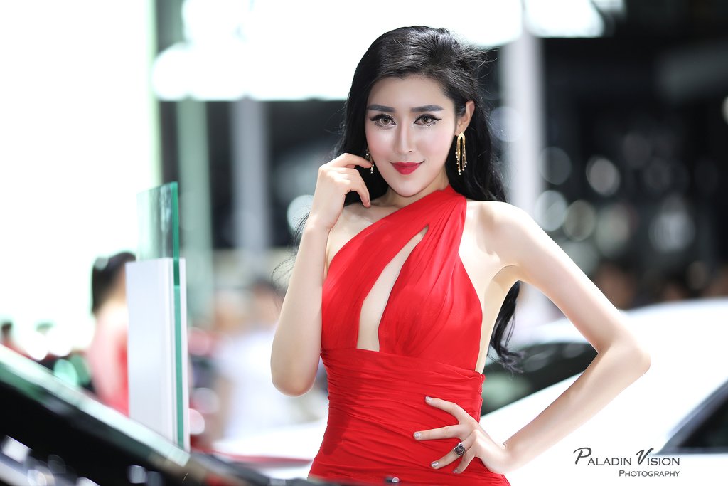于墨默 重庆时尚之星美人车模